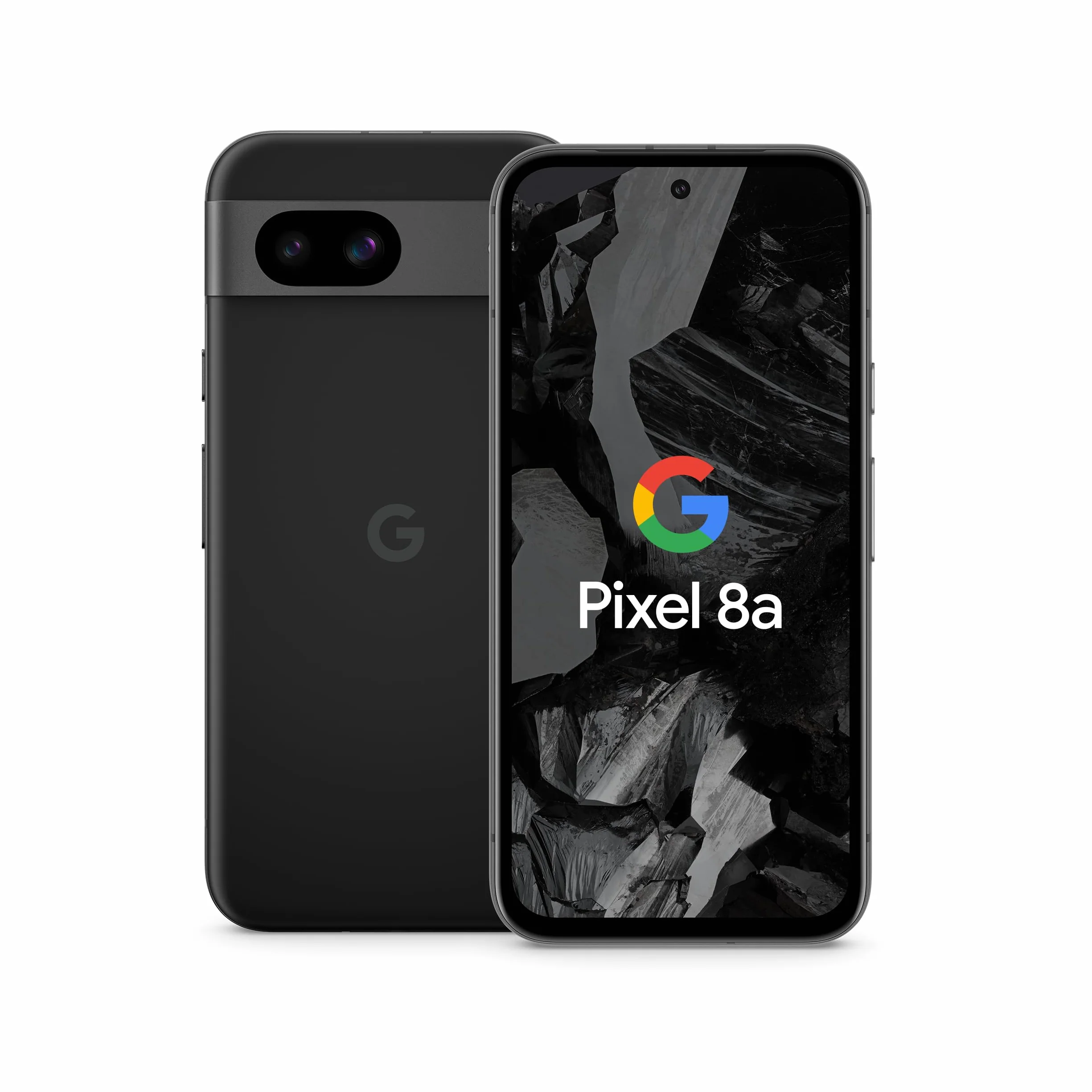 Google Pixel 8a: Android-Smartphone ohne SIM-Lock mit fortschrittlicher Pixel-Kamera, Langer Akkulaufzeit und leistungsstarken Sicherheitsfunktionen – Obsidian, 128GB (Reacondicionado)