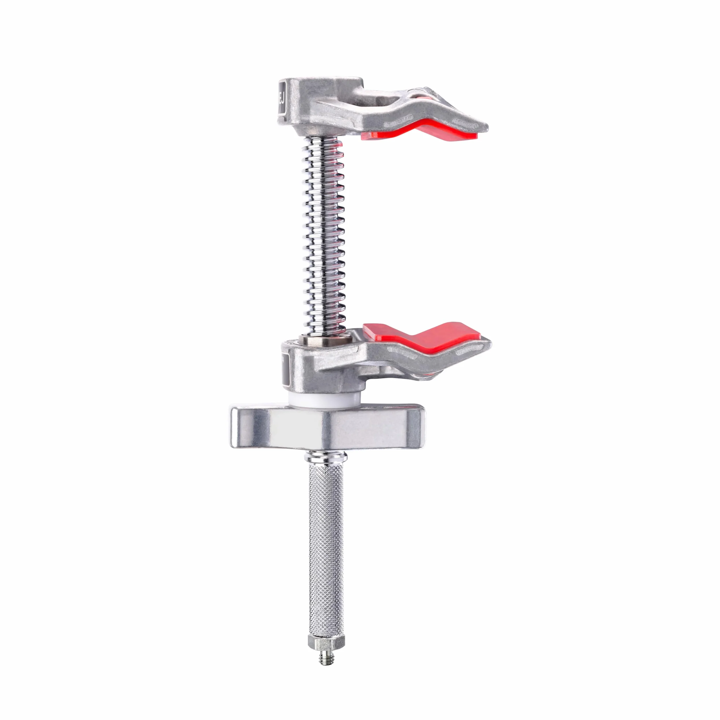 Manfrotto Abrazadera para tornillo de banco, 5 cm, color gris