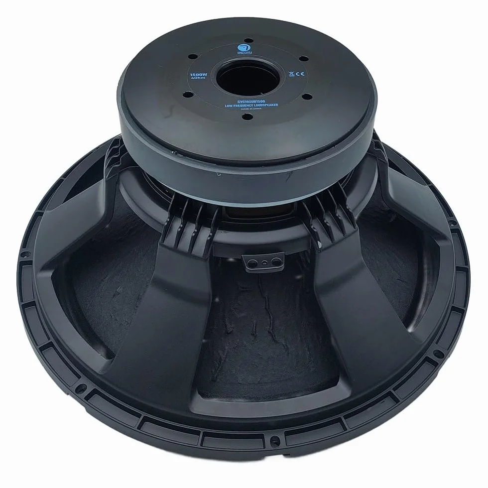 Seven Soundvector SVG18SUB1500/8 Subwoofer 18 Pulgadas Altavoz Profesional de Grave Sub-Grave 8 Ohm 1500 AES 3000W Peak