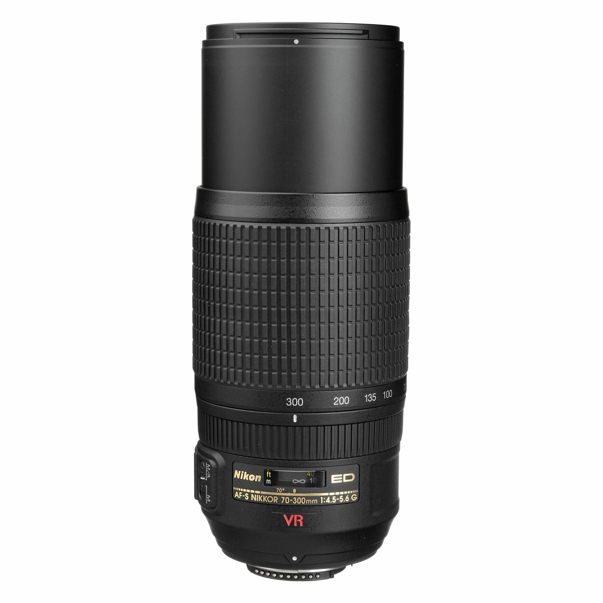Nikon 70-300 mm f/4-5.6G Lente de Zoom de Enfoque automático para cámaras DSLR, Negro