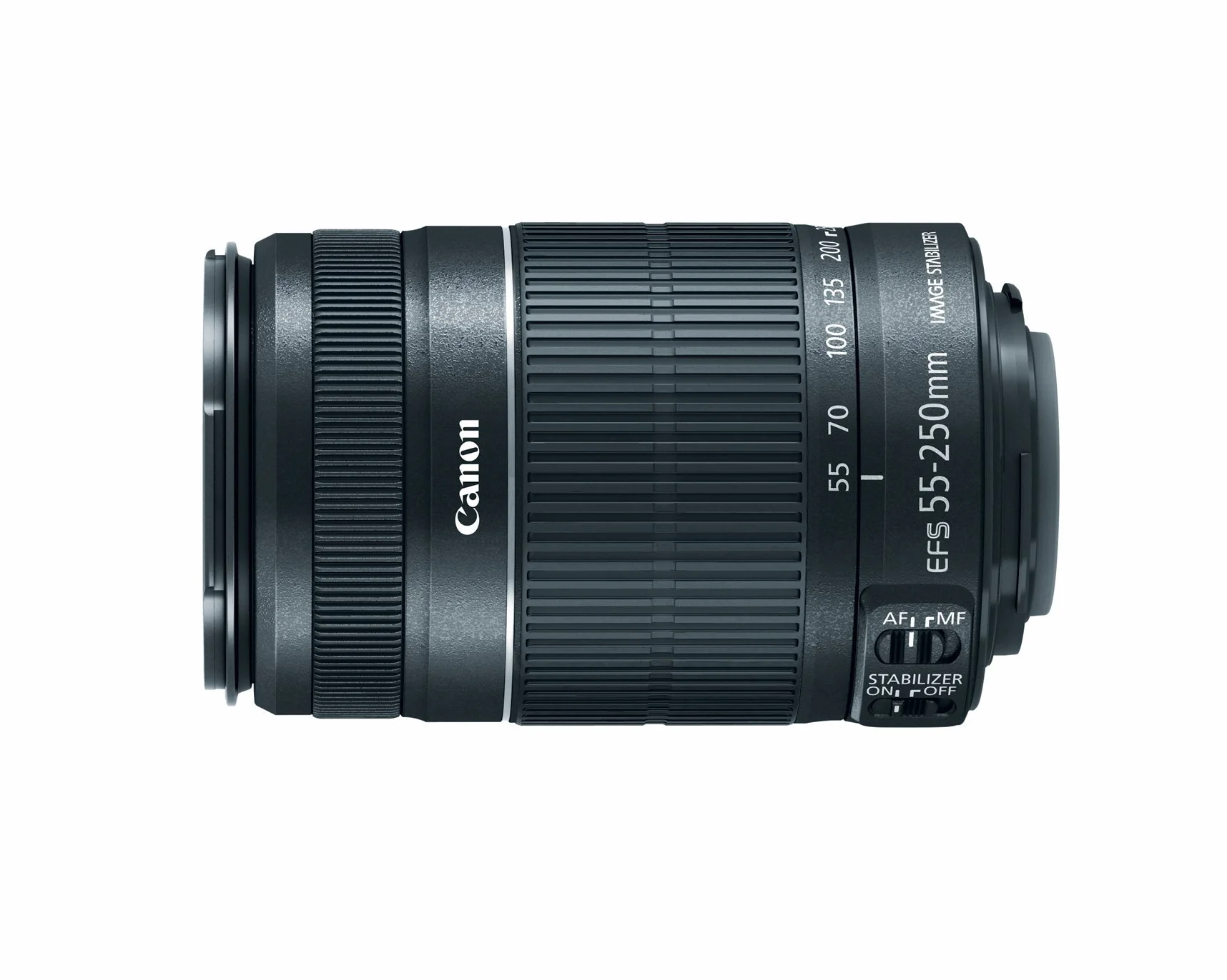 Canon Objetivo EF-S 55-250 mm f/4,0-5,6 IS Estabilizador de Imagen Rosca 58 mm Reacondicionado