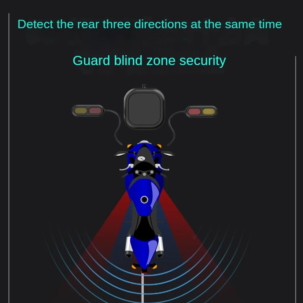 de Detección de Radar de Punto Ciego de Motocicleta Asistente de Fusión de Sensor de Milimétrica
