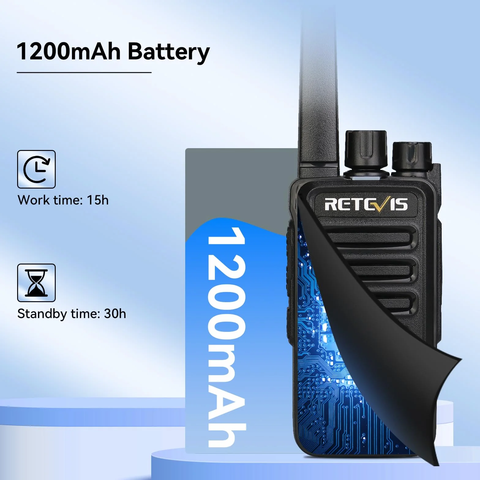 Retevis RT668 Walkie Talkies con Cargador de 10 Vías, PMR446 Radio Bidireccional Profesional, Adaptador Reemplazable, Resistente walkie pmr Recargable para Proveedor, Fabricante(Negro, 10 Piezas)