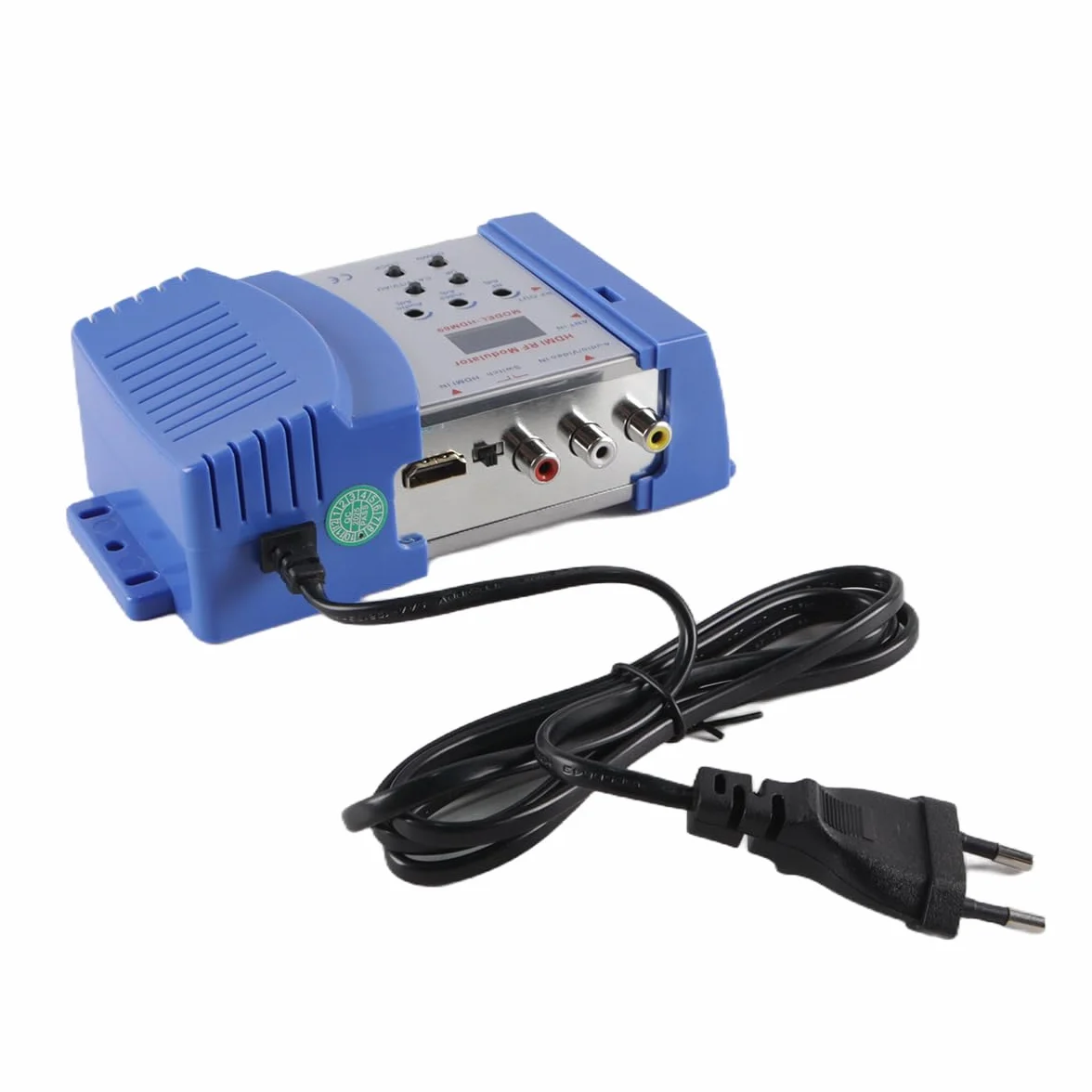 Modulador HD AV a RF HDM6 PLL controlado por MCU con HDMI 1.3 Soporte HDCP 1.3 Rango de frecuencia de 45-870 MHz Entrada de múltiples resoluciones
