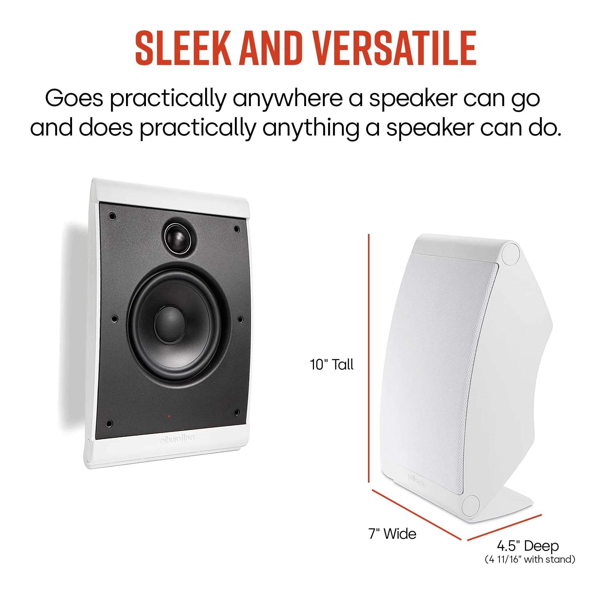 Polk Audio OWM3 White Altavoces