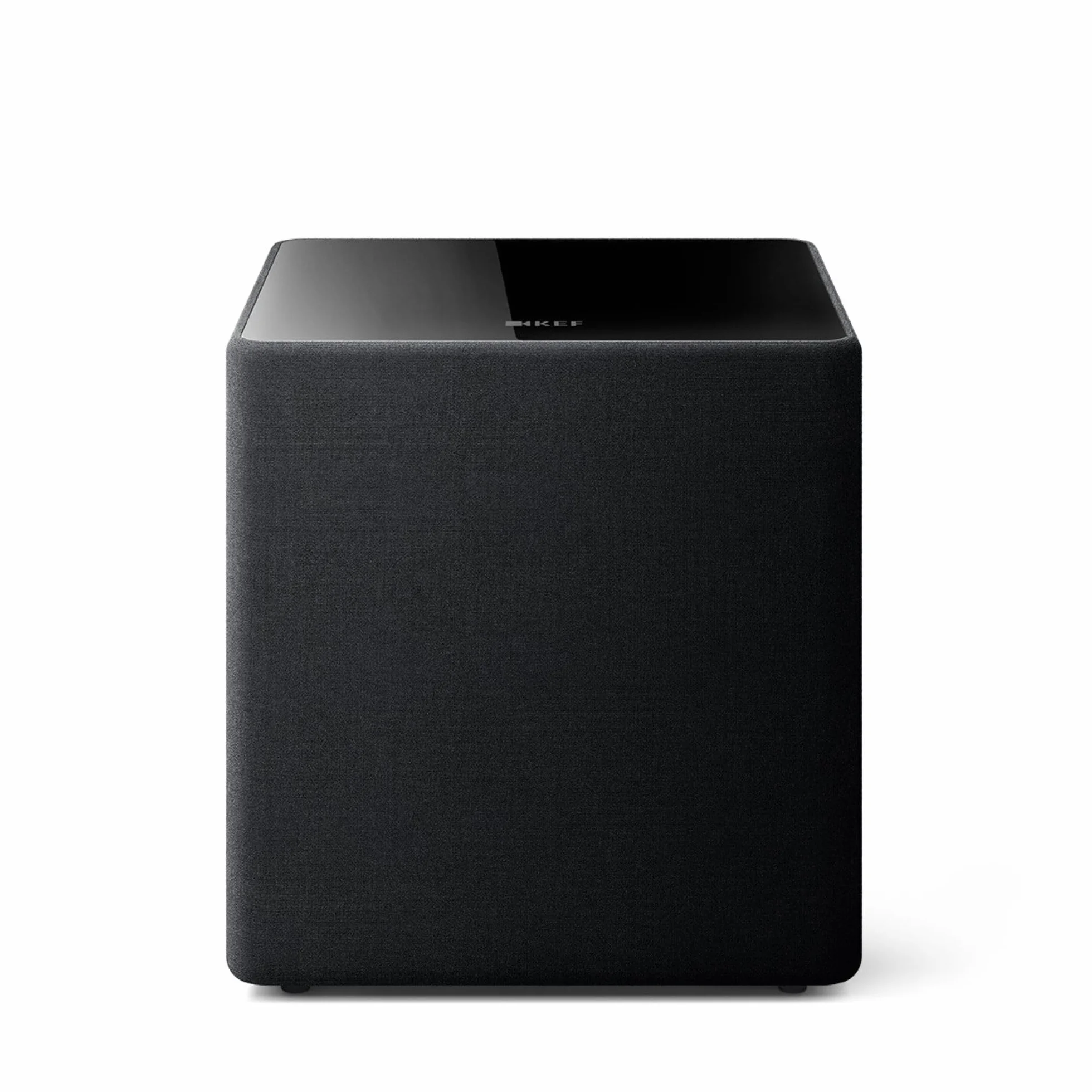 KEF Kube 12 MIE Subwoofer (Negro) | Amplificador de Clase D de 300 W RMS | Pedal para bajo de 12 Pulgadas | Algoritmo Inteligente iBX | Cable RCA fonográfico | Música | Home Cinema | Gaming