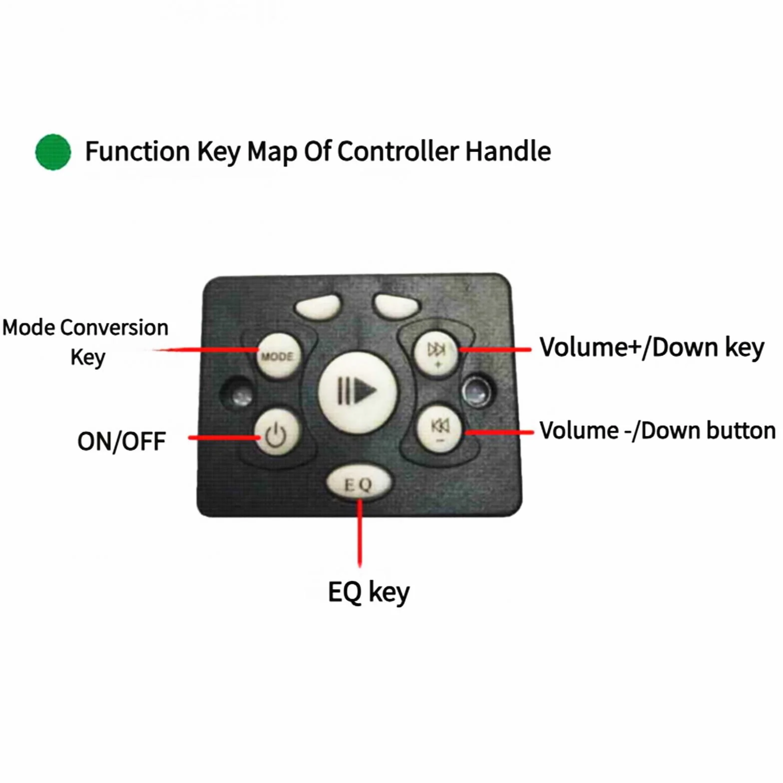 Reproductor MP3 Impermeable para Motocicleta con Altavoces Estéreo Radio FM Bluetooth USB, Negro
