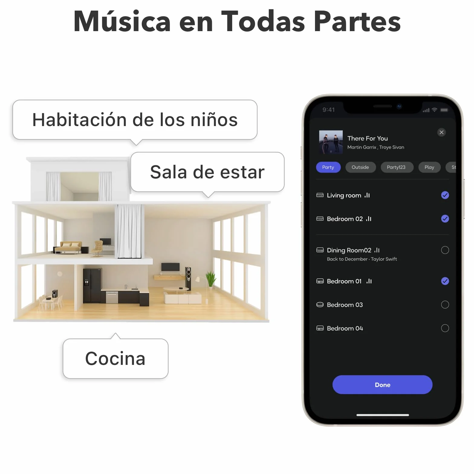 WiiM Mini – Reproductor de Audio AirPlay 2 inalámbrico, estéreo multiroom, preamplificador, Compatible con Alexa y Siri, transmite hi-Res Desde Amazon Music, Tidal y más