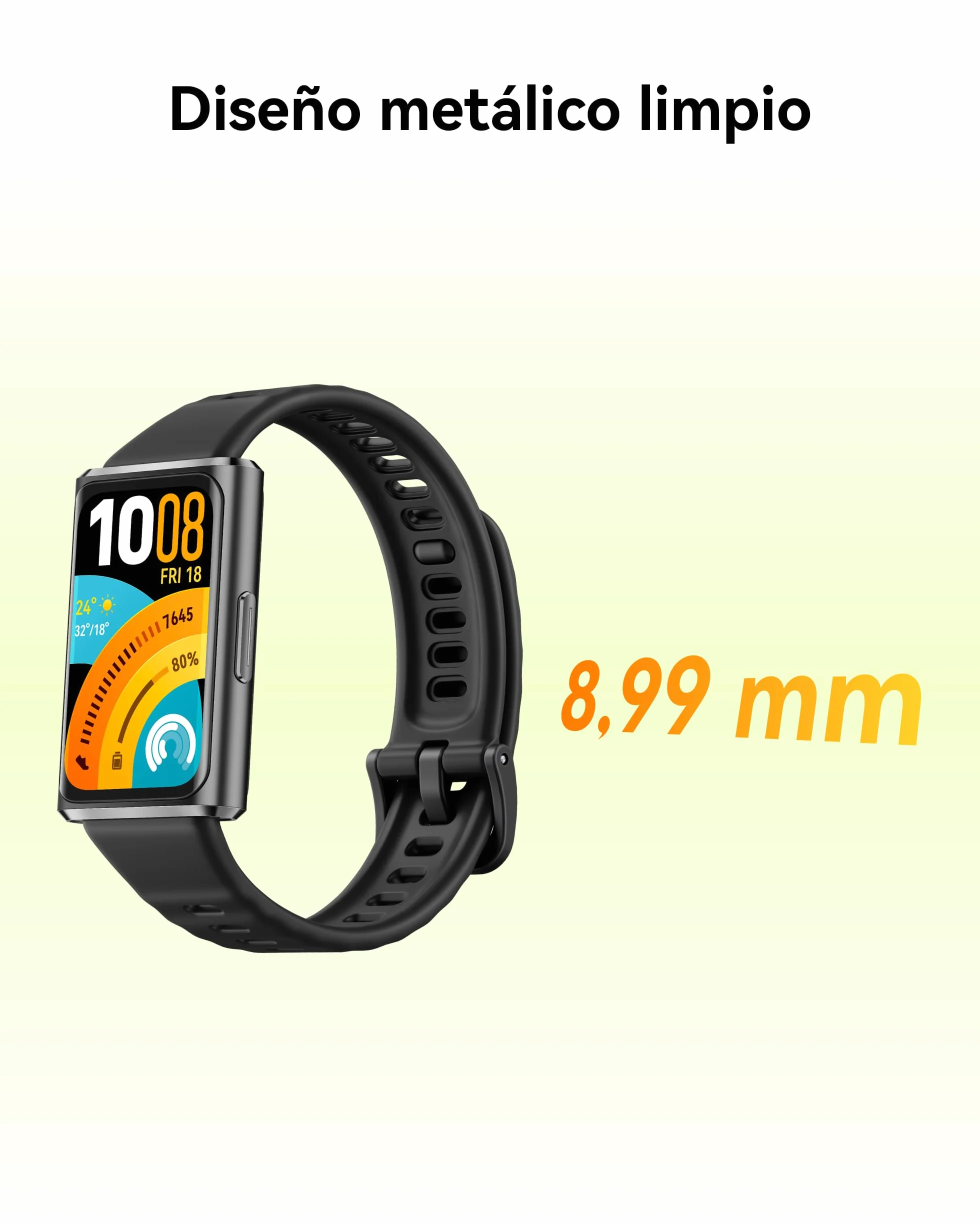 HUAWEI Band 11 Pro Smartwatch, 1,62″ AMOLED 2000 Nits, Posicionamiento GNSS Independiente, Frecuencia Cardíaca y SPO₂, Bienestar Emocional, 5 ATM Resistencia al Agua, Bluetooth, Android & iOS, Negro