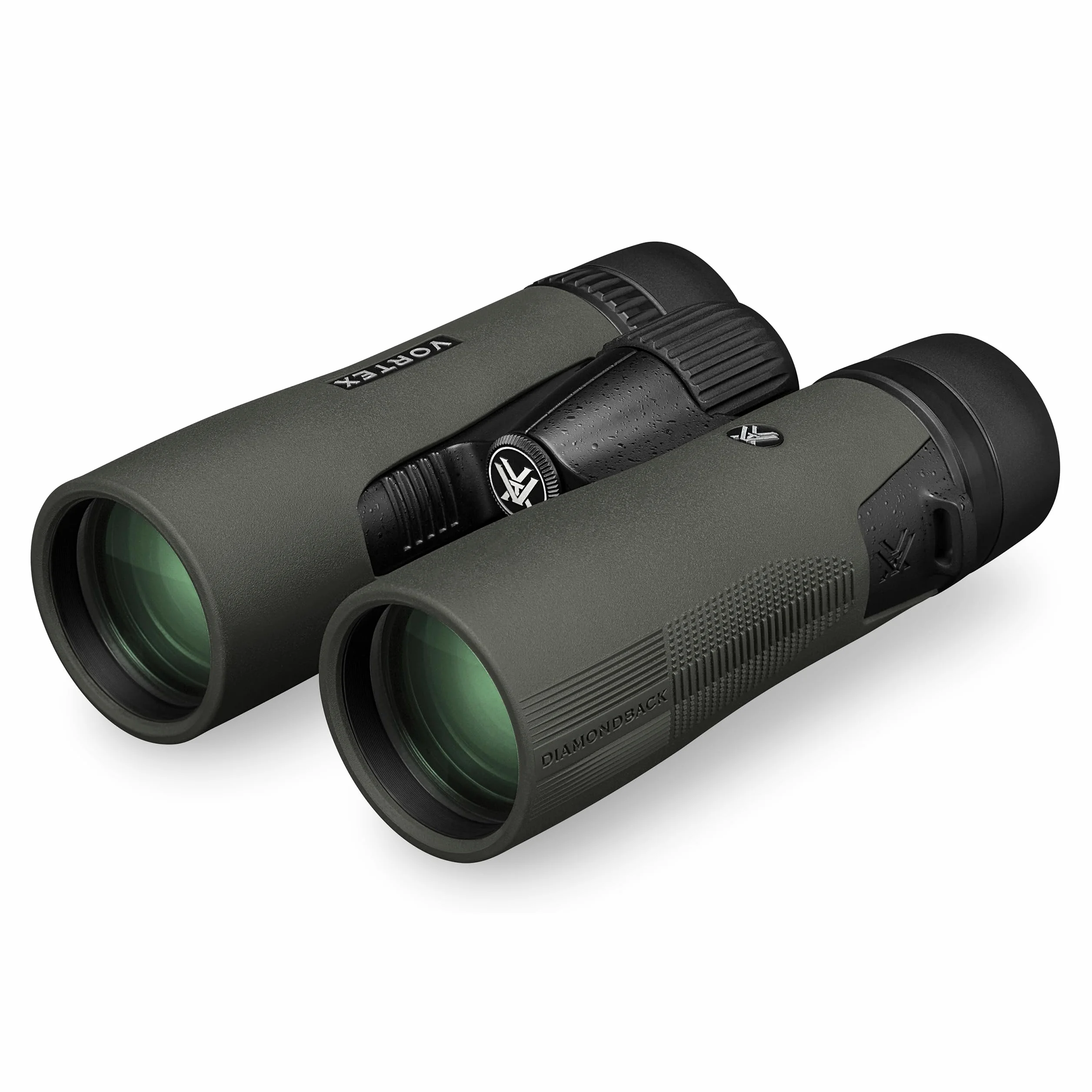 Prismáticos Vortex Diamondback HD 8x42 de Alta resolución - Óptica cristalina - Campo de visión de 130m a 1000m - para observadores de Aves y Cazadores Profesionales