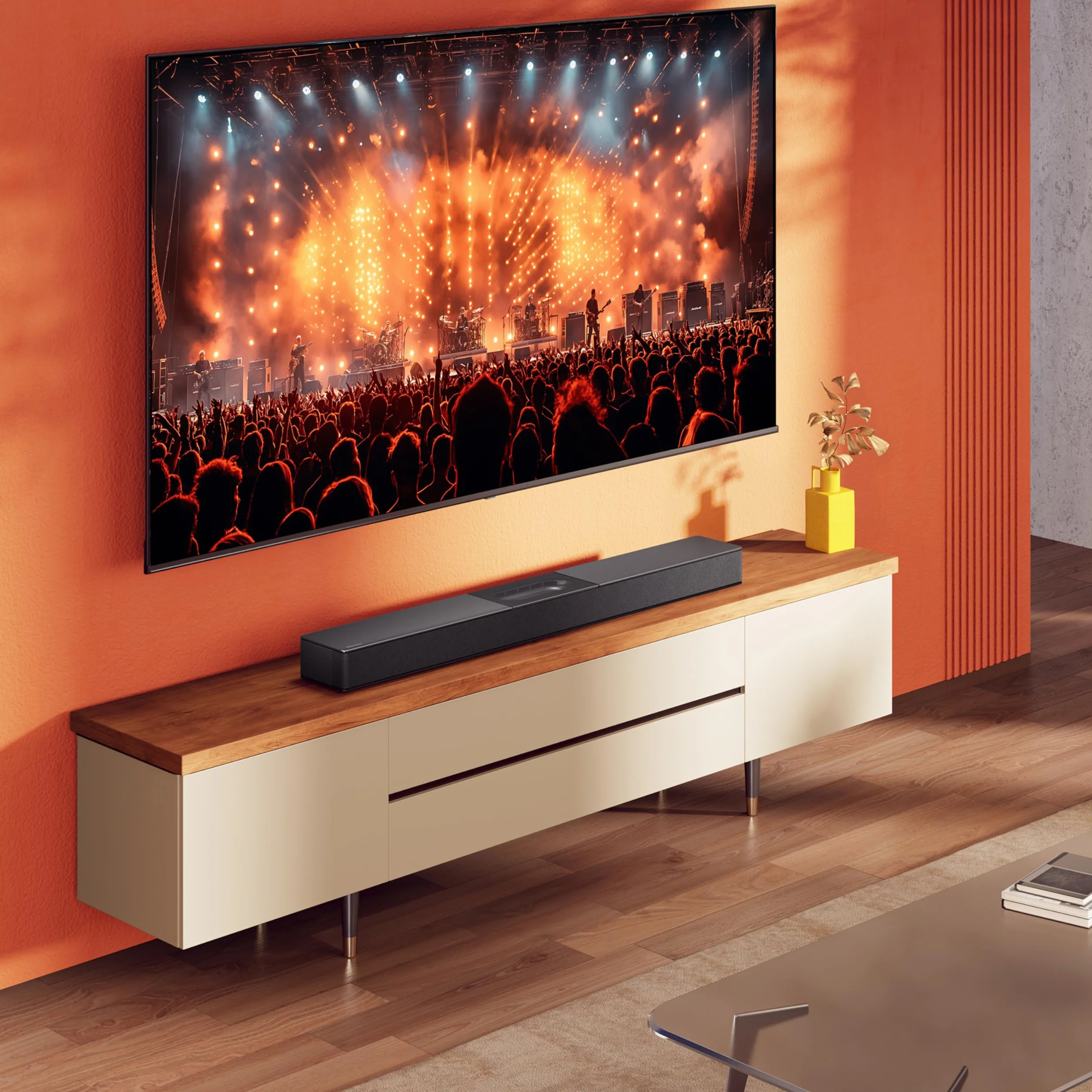 Hisense HS2000 Barra de Sonido 2.1 240W Subwoofer Incorporado Dolby Digital Plus DTS Virtual:X