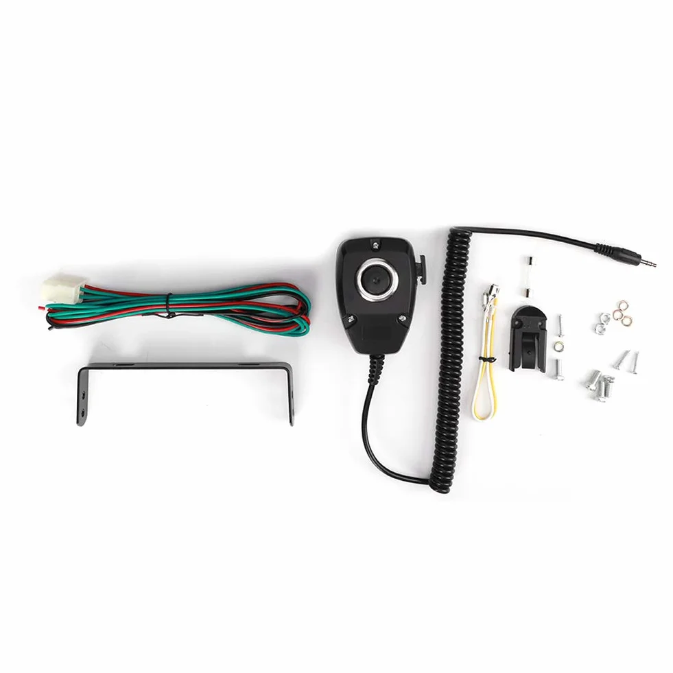 Sirena De Coche Sonidos Con Megáfono De Alarma 130dB 200W Soporte Fácil Instalación Compatible Con Varios Modelos De Vehículos Materiales Duraderos