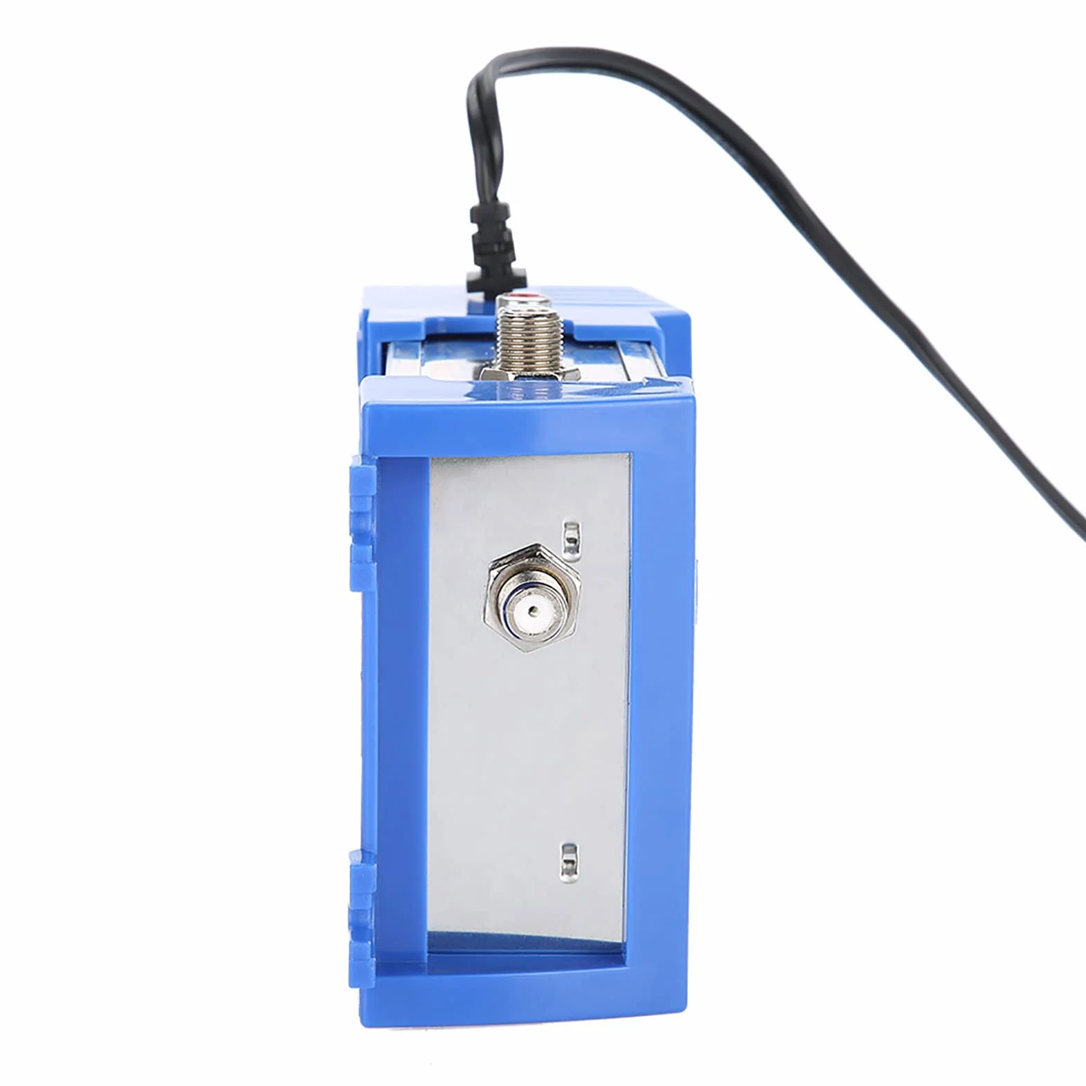 Modulador RF, Modulador M69L para TV Doméstica, Convertidor de Señal AV a RF, Adaptador de Frecuncia Dual VHF y UHF, Conversor con Salidas Ajustables, Compatible con Todos los Sistemas CATV(Plug UE.)