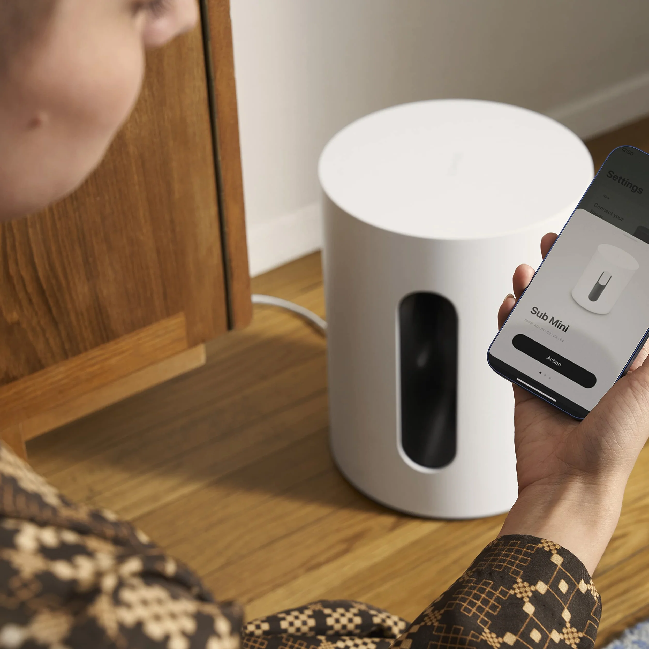 Sonos Sub Mini Subwoofer inalámbrico Compacto Negro