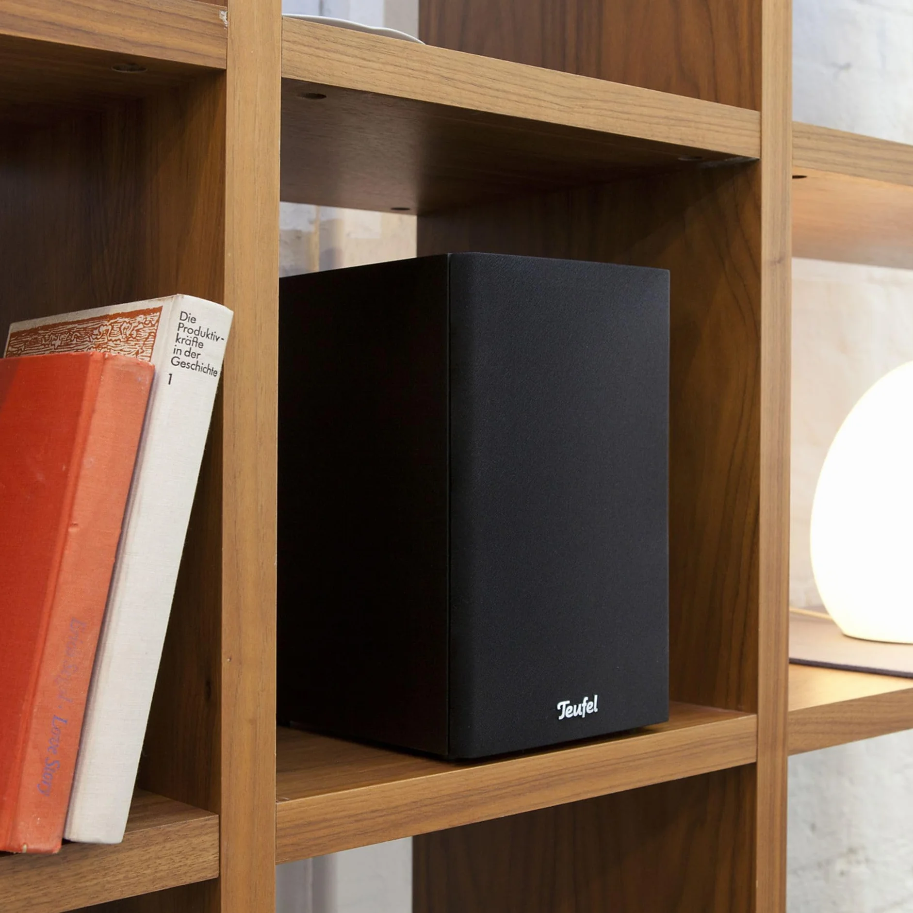 Teufel KOMBO 11 Minisistema estéreo de Alta fidelidad Bluetooth Reproductor de CD Radio Dab+ Altavoces de 2 vías Negro