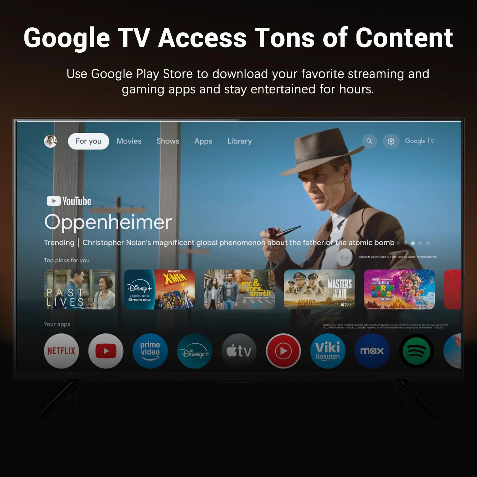 Xiaomi TV Stick 4K (2nd Gen) Google TV Wi-Fi 6 HDR10 Dolby Vision Dolby Atmos DTS:X