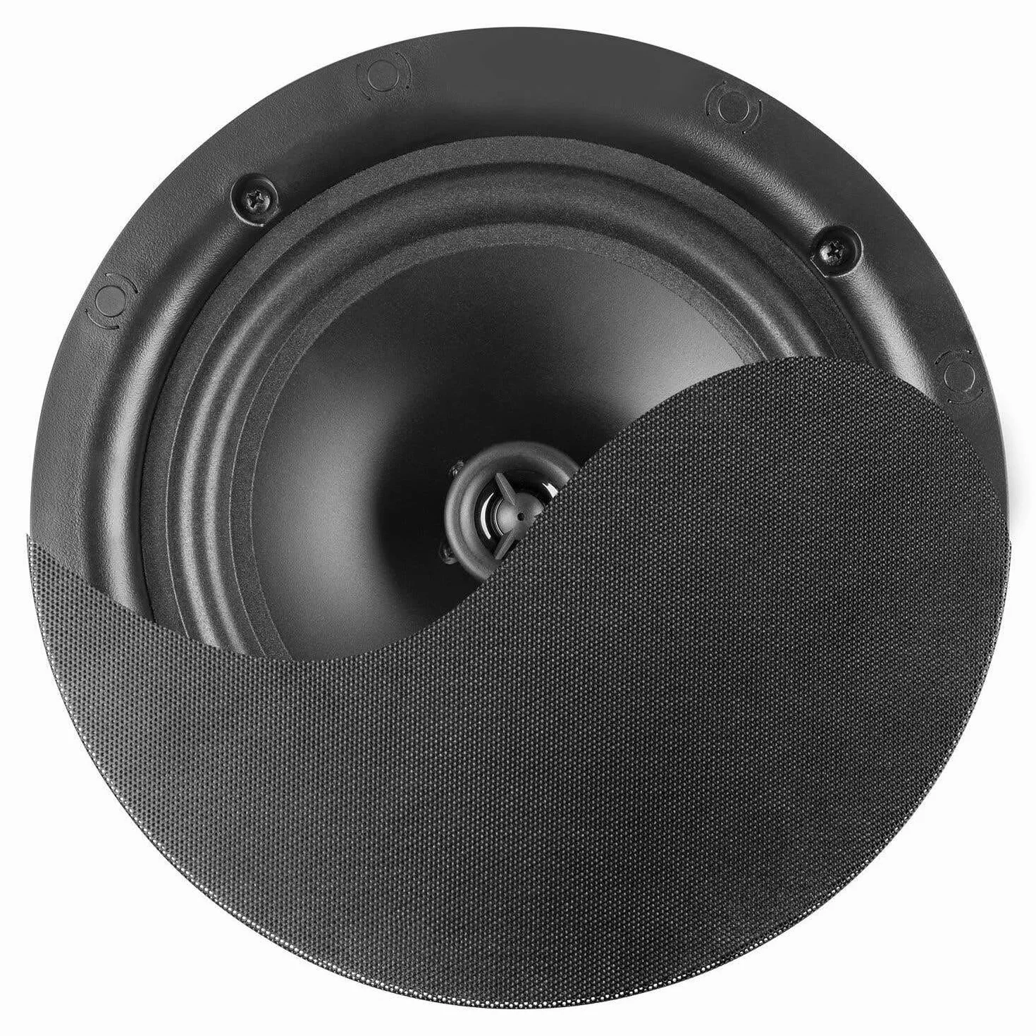 Power Dynamics NCSP8B Altavoz de Techo 100V 8 Pulgadas 40W Rejilla metálica