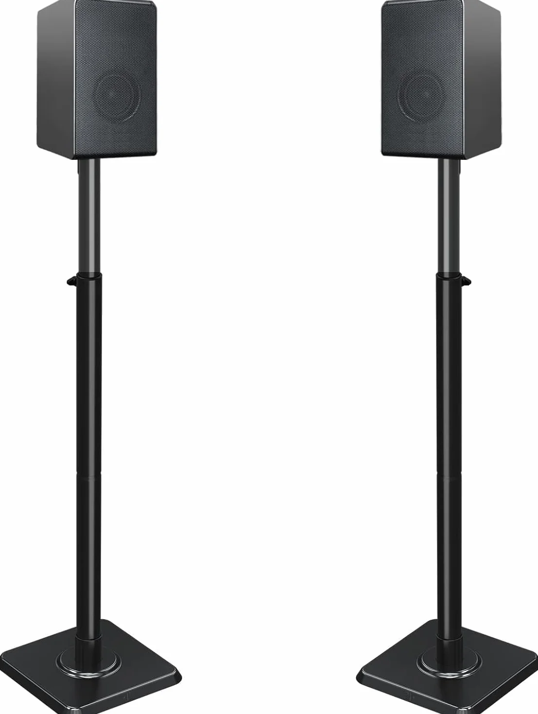 Mounting Dream Soporte de Altavoz Regulable para Satélites 5 kg, Juego de 2