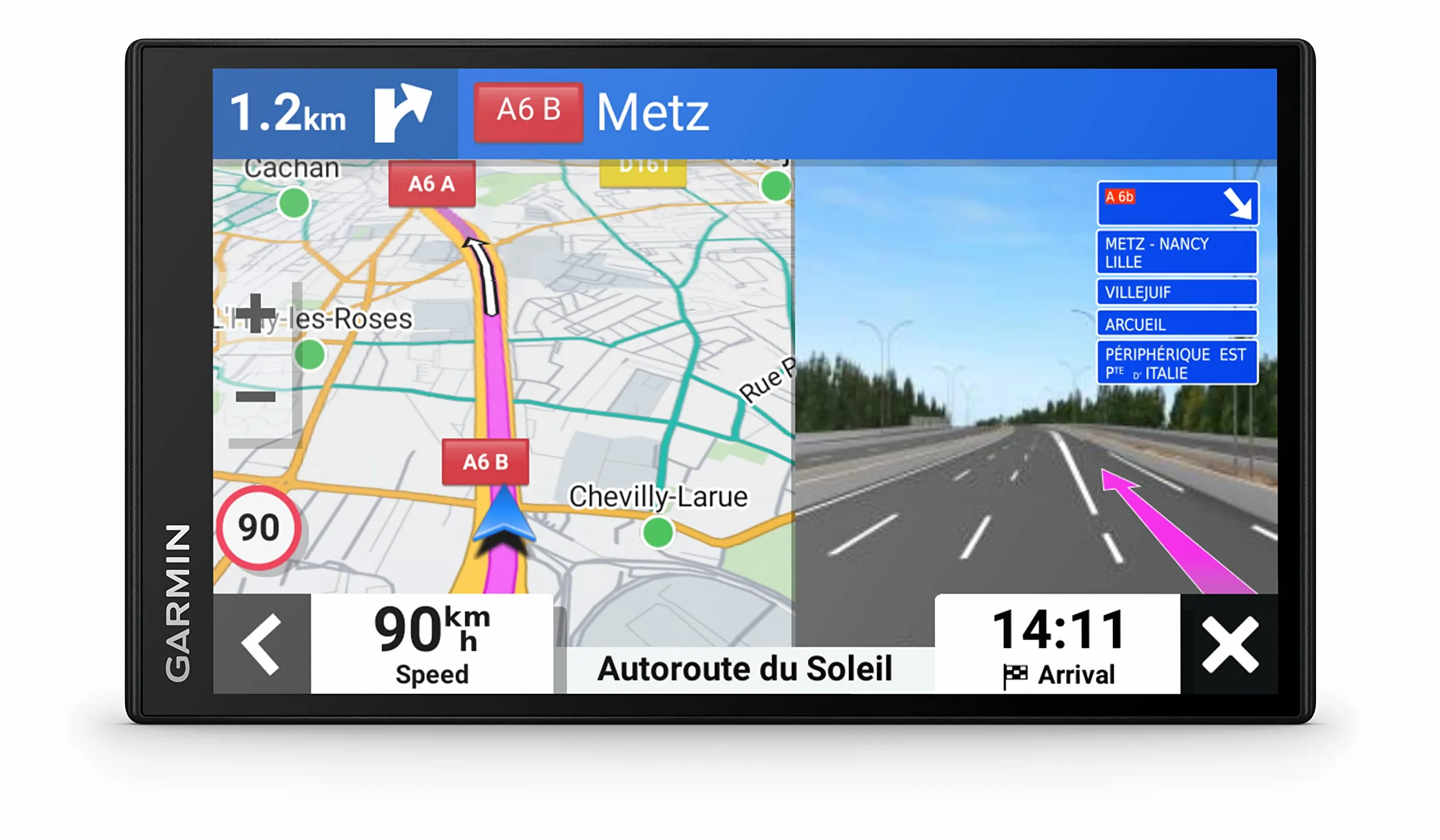 Garmin Navegador GPS 7" (17,8 cm) Negro