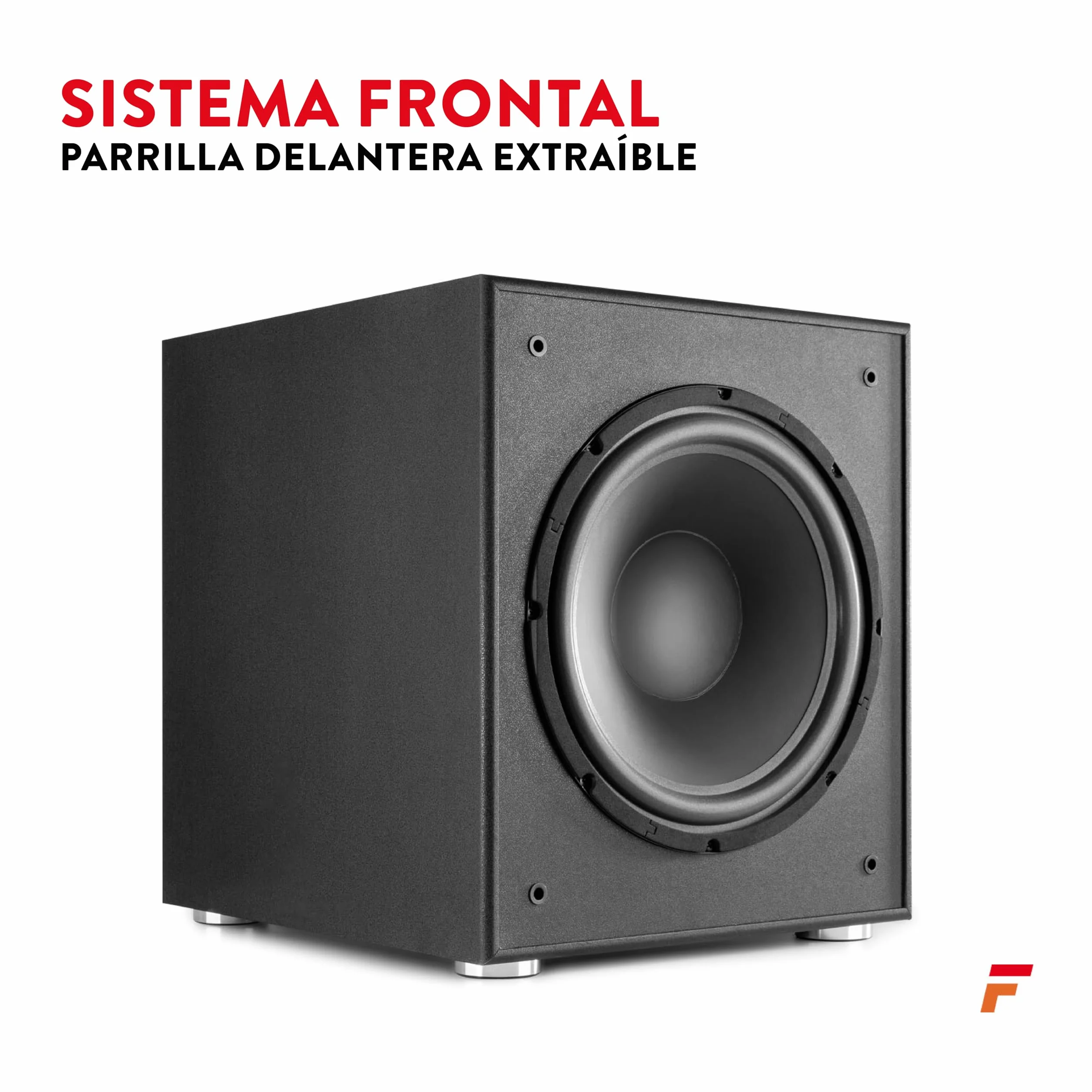 Fenton SHFS12B Subwoofer autoamplificado 12" 400W Bass Reflex Negro