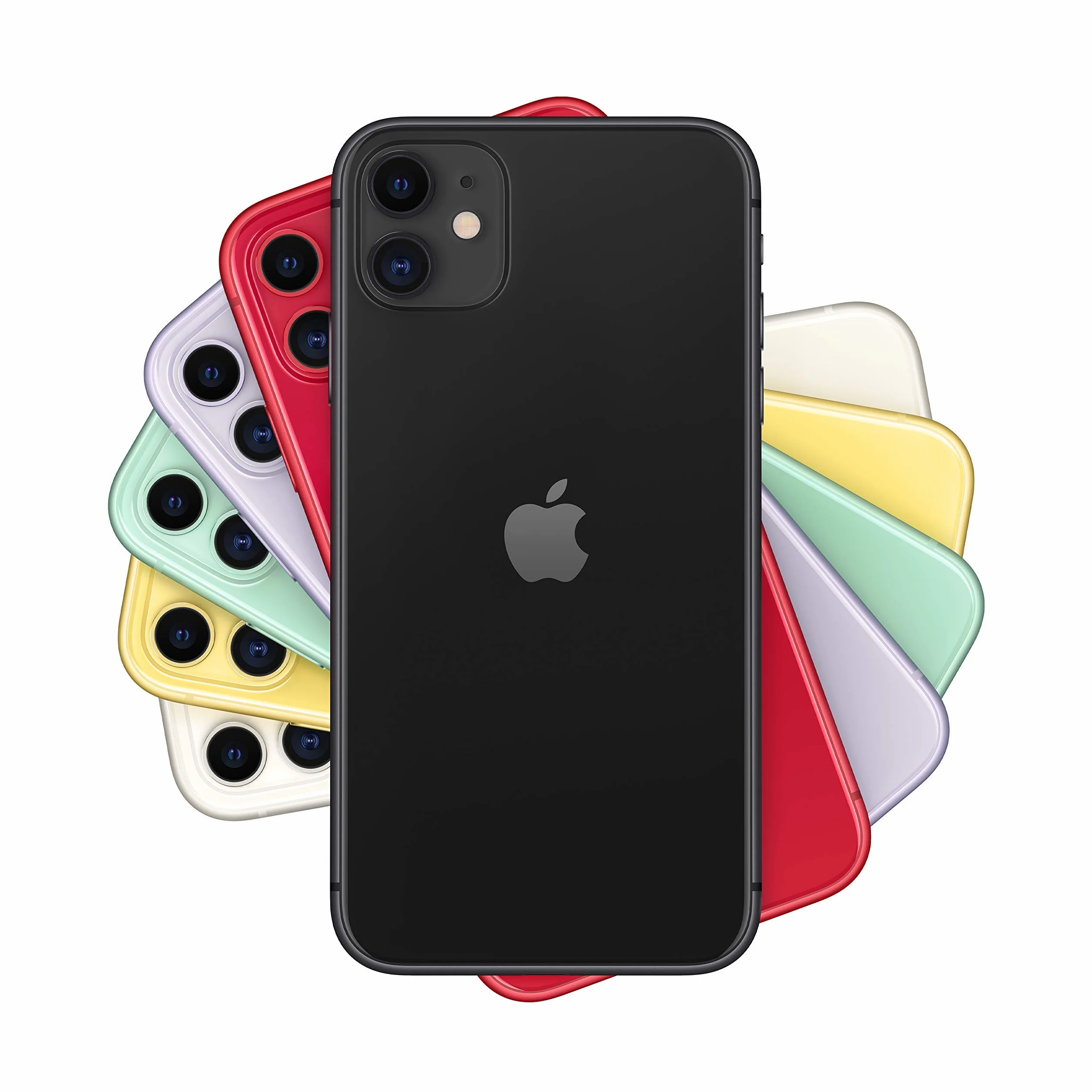 Apple iPhone 11, 256GB, Negro (Reacondicionado)