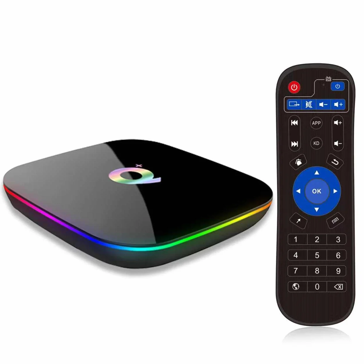 Android 10.0 Smart TV Box 4GB RAM 32GB ROM H616 Quad-Core Cortex-A53 6K Ultra HD WiFi 2.4GHz