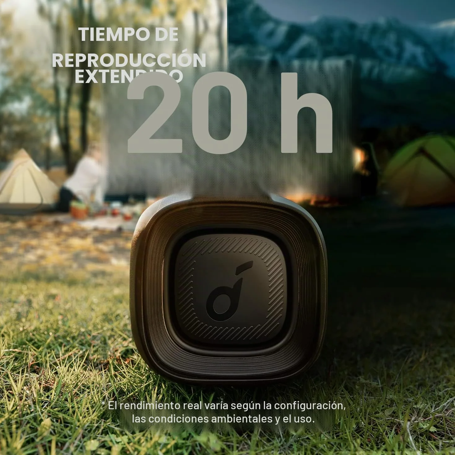 Soundcore Motion Boom Plus Altavoz Bluetooth 80W 20 Horas IP67 Resistente al Agua y Polvo Bluetooth 5.3 Portátil