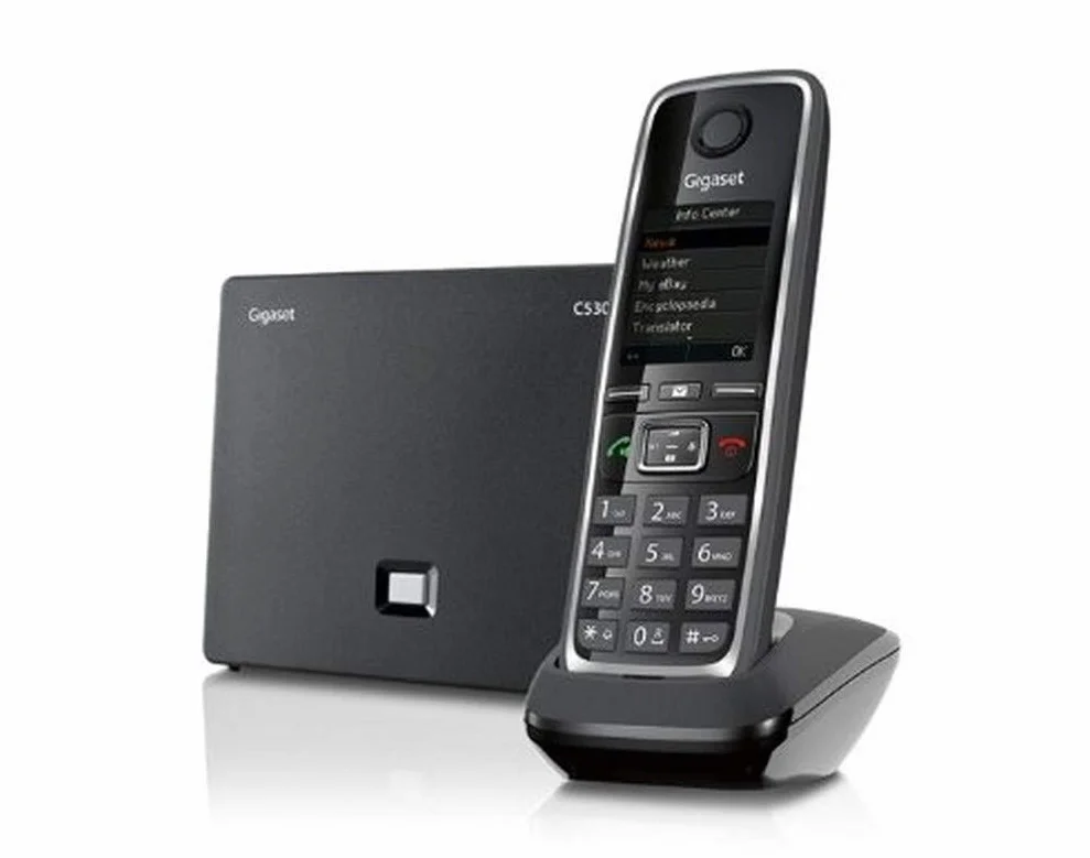 Gigaset C530 IP Teléfono Inalámbrico SIP Manos Libres Pantalla Color