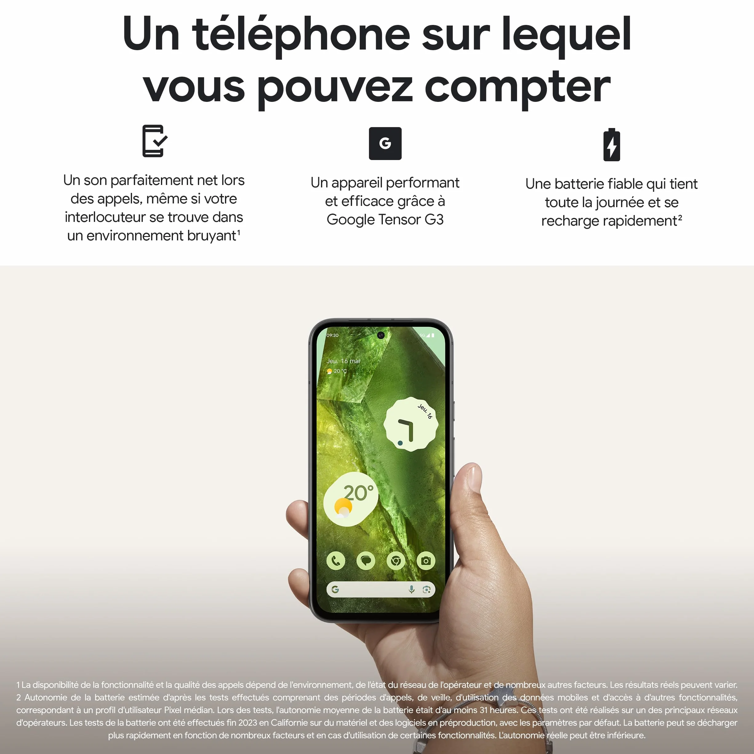 Google Pixel 8a: Android-Smartphone ohne SIM-Lock mit fortschrittlicher Pixel-Kamera, Langer Akkulaufzeit und leistungsstarken Sicherheitsfunktionen – Obsidian, 128GB (Reacondicionado)