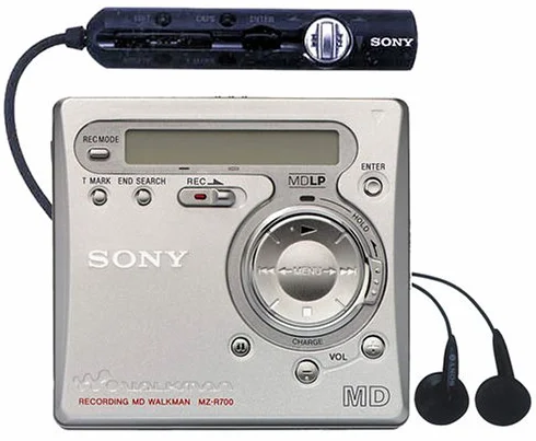 Sony MZ-R700/S - Mini Reproductor de Disco portátil