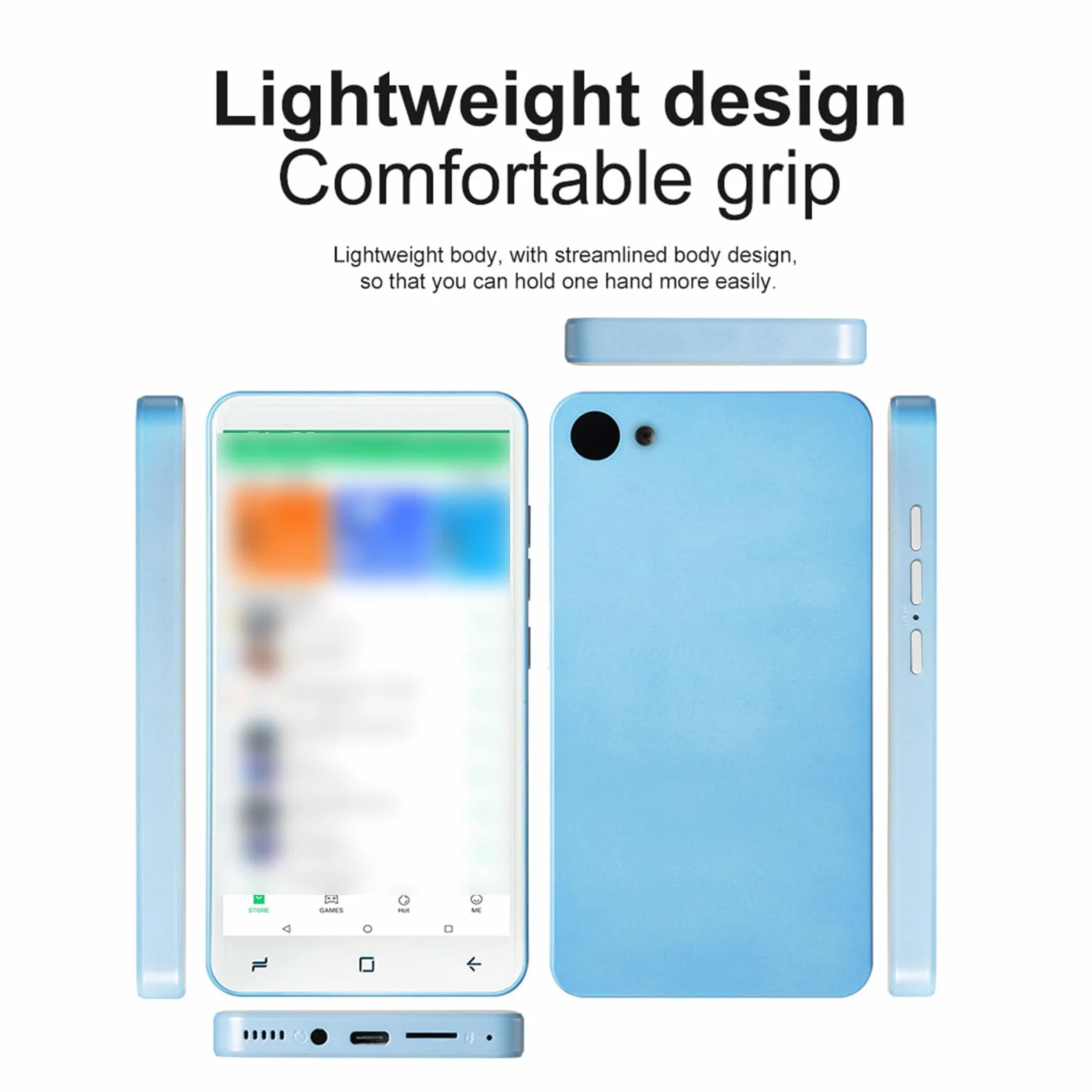 VBESTLIFE Lector Electrónico de 5 Pulgadas Tableta de Escritura a Mano Portátil con Cámara 5 MP Conectividad Inalámbrica para PDF EPUB MOBI