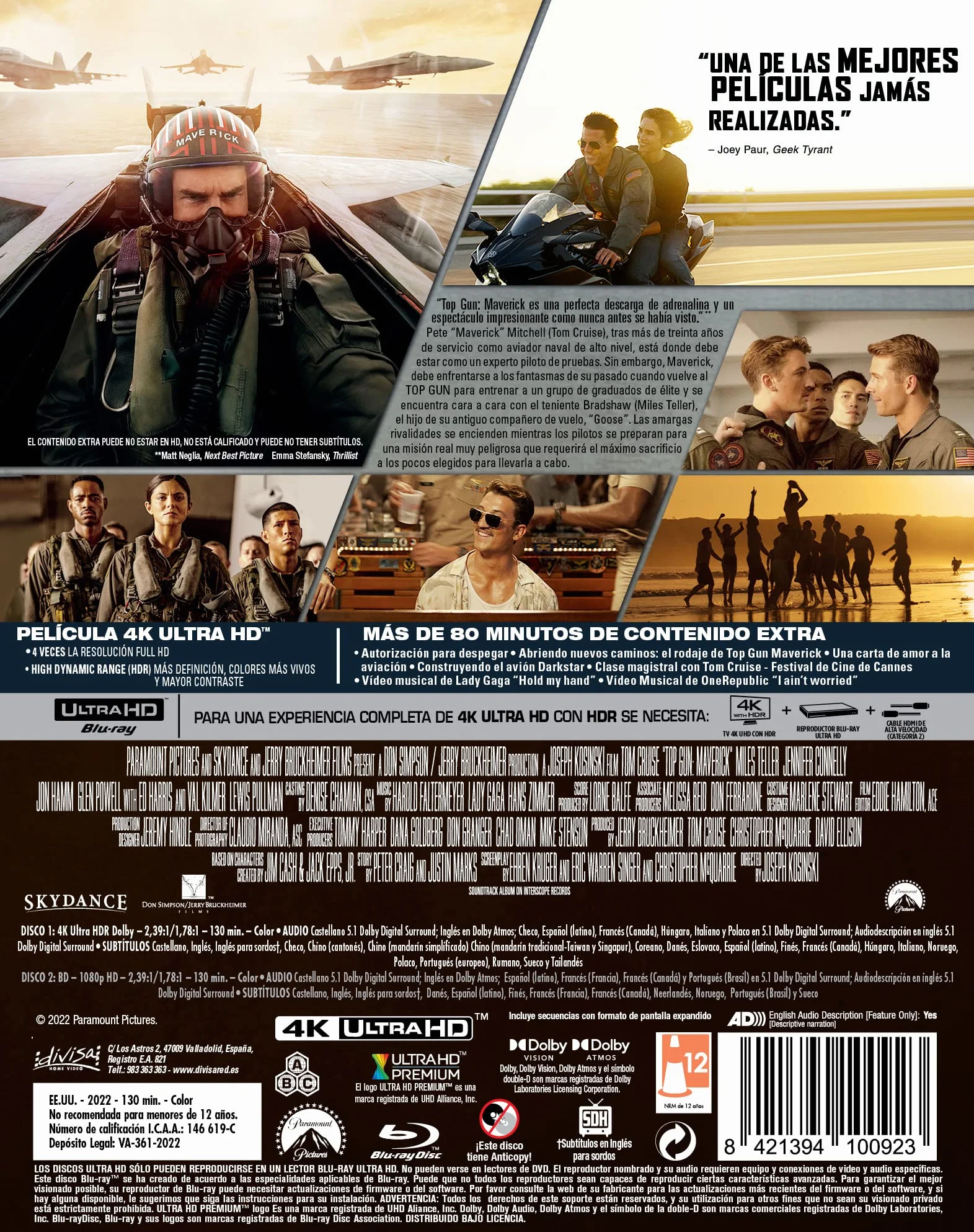 Top Gun: Maverick (Steelbook) (4K UHD + Blu-ray)