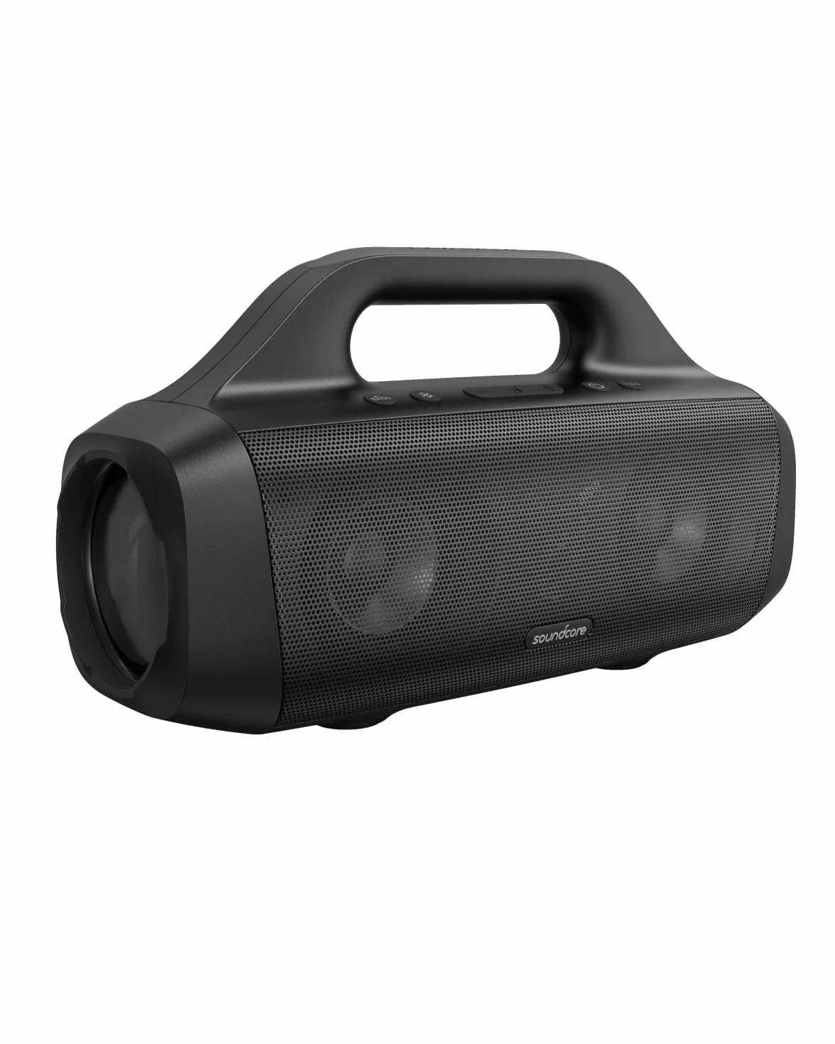Soundcore Motion Boom Altavoz Bluetooth Potente de 30W, con Diafragma de Titanio, Tecnología BassUp, Resistente al Agua IPX7, 24h de Reproducción, App, para Exteriores y Camping, Altavoz portátil