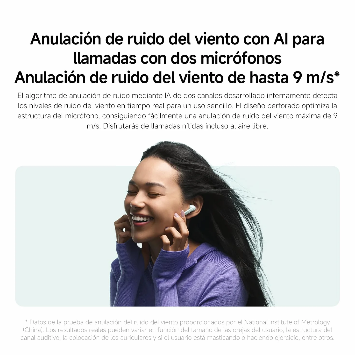 XIAOMI Redmi Buds 6 Auriculares inalámbricos Cancelación de Ruido 10 Horas Autonomía 42 Horas Estuche Carga Bluetooth Negro