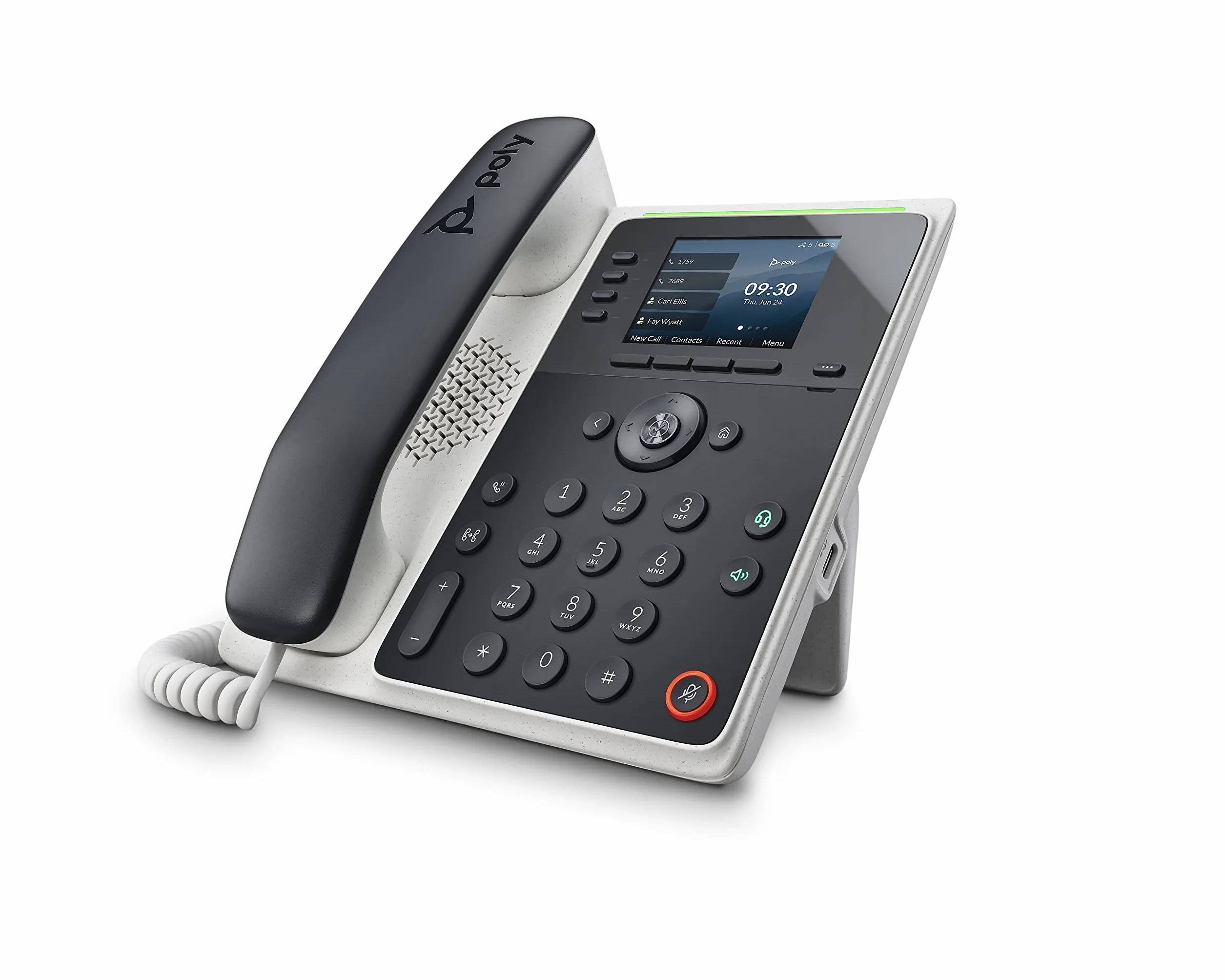 Poly Edge E220 Teléfono IP Escritorio Bluetooth 4 Líneas
