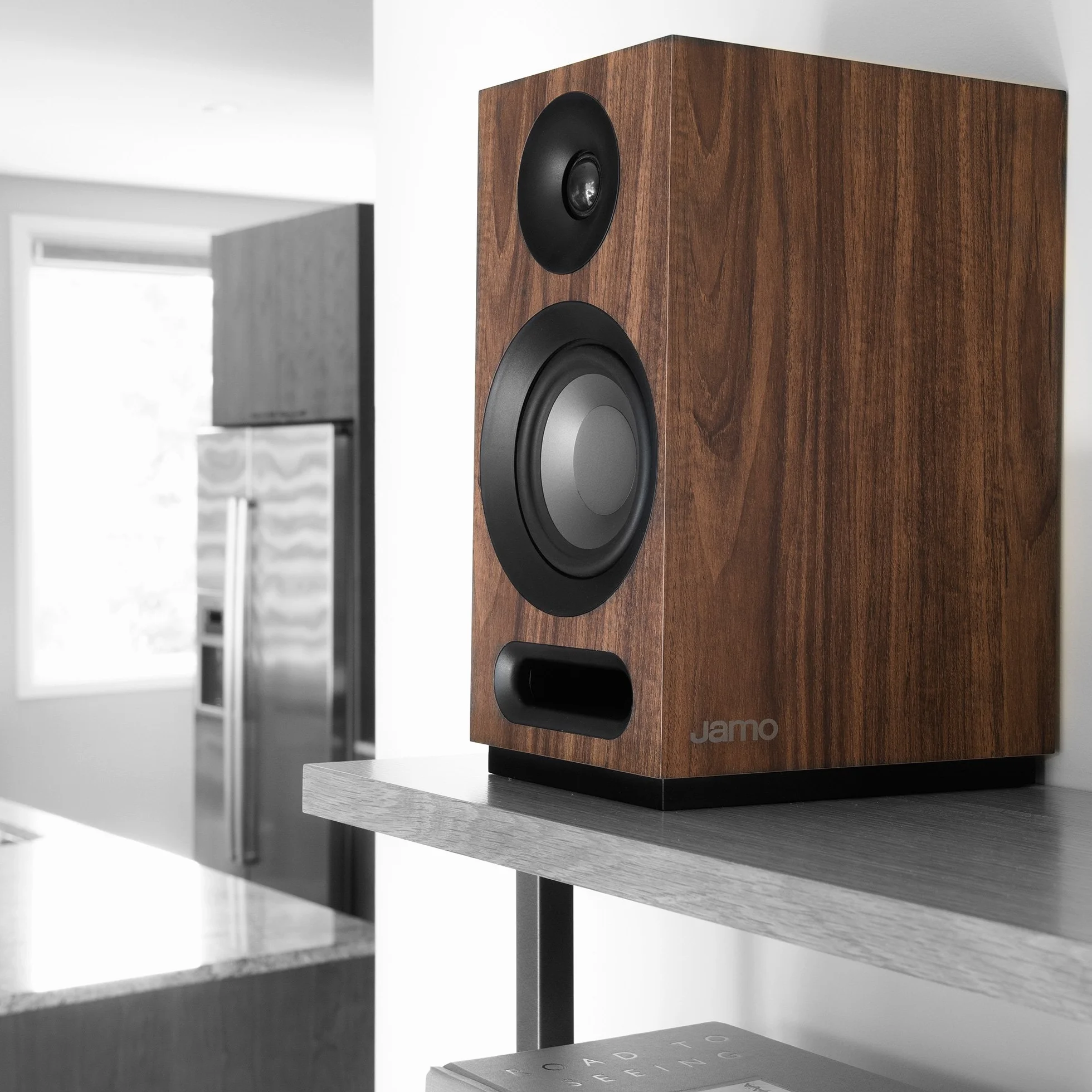 Jamo S 803 160W Blanco Altavoz - Altavoces (Alámbrico, 160 W, 57-26000 Hz, 8 Ω, Blanco)