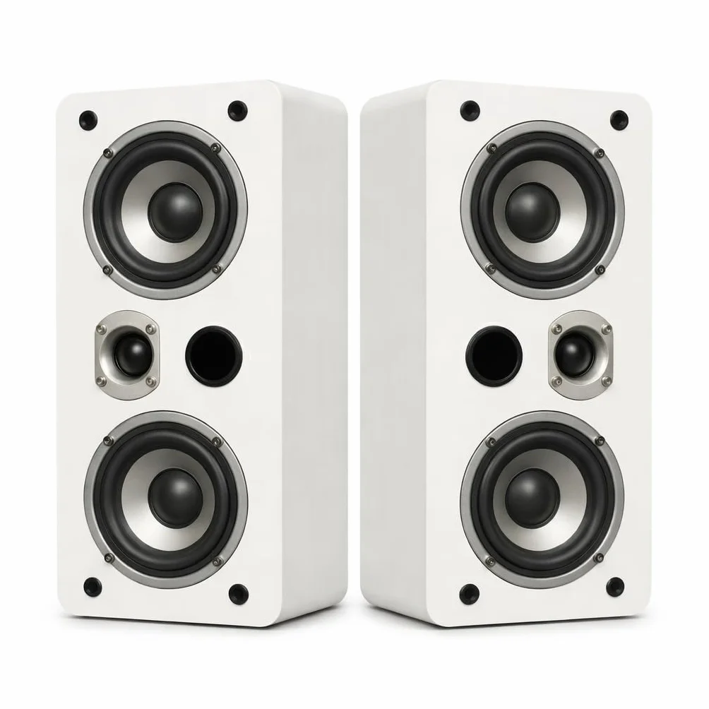 Dynavoice Magic LCR-4 Blanco Mate Altavoces Pasivos para Cine en Casa Dolby Atmos