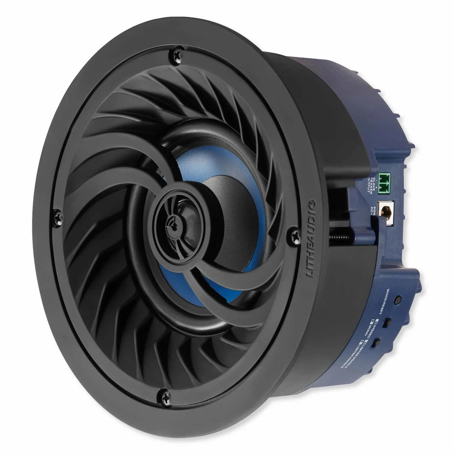 Lithe Audio Altavoz de techo Bluetooth de 4 pulgadas, clasificación IP44, maestro único