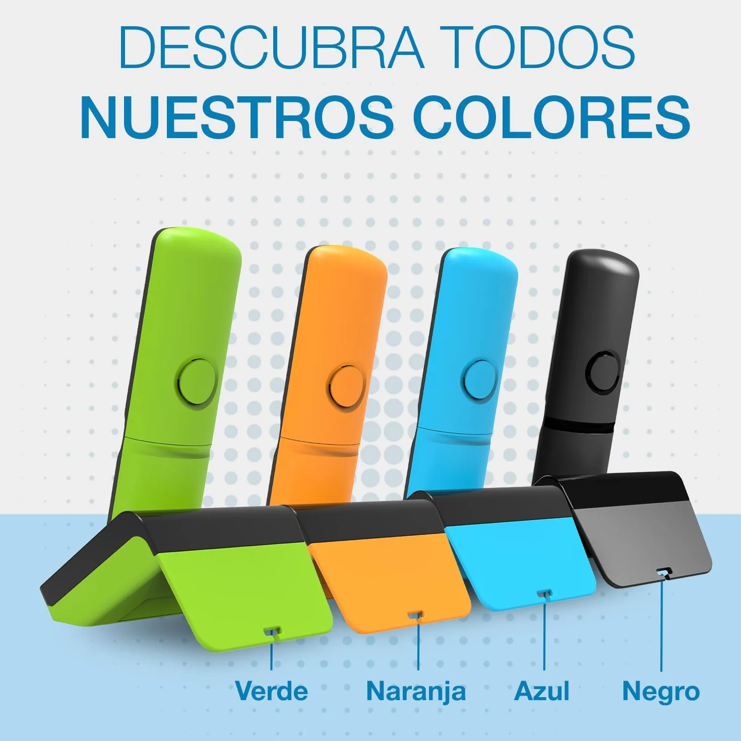 ALCATEL S280 Dúo Teléfono Inalámbrico DECT 2 Terminales Negro