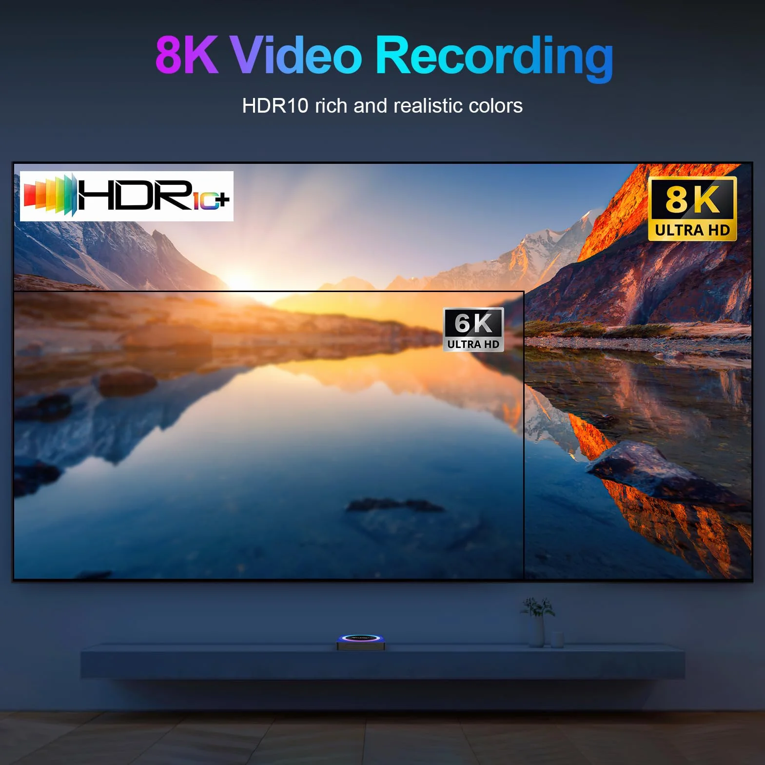 X88PRO Android TV Box 13.0 2GB 16GB Quad Core 64bit BT5.0 WIFI6 Dual-Band 4K