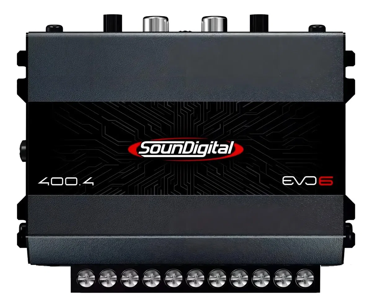 SounDigital Amplificador (400 W, 4 canales)