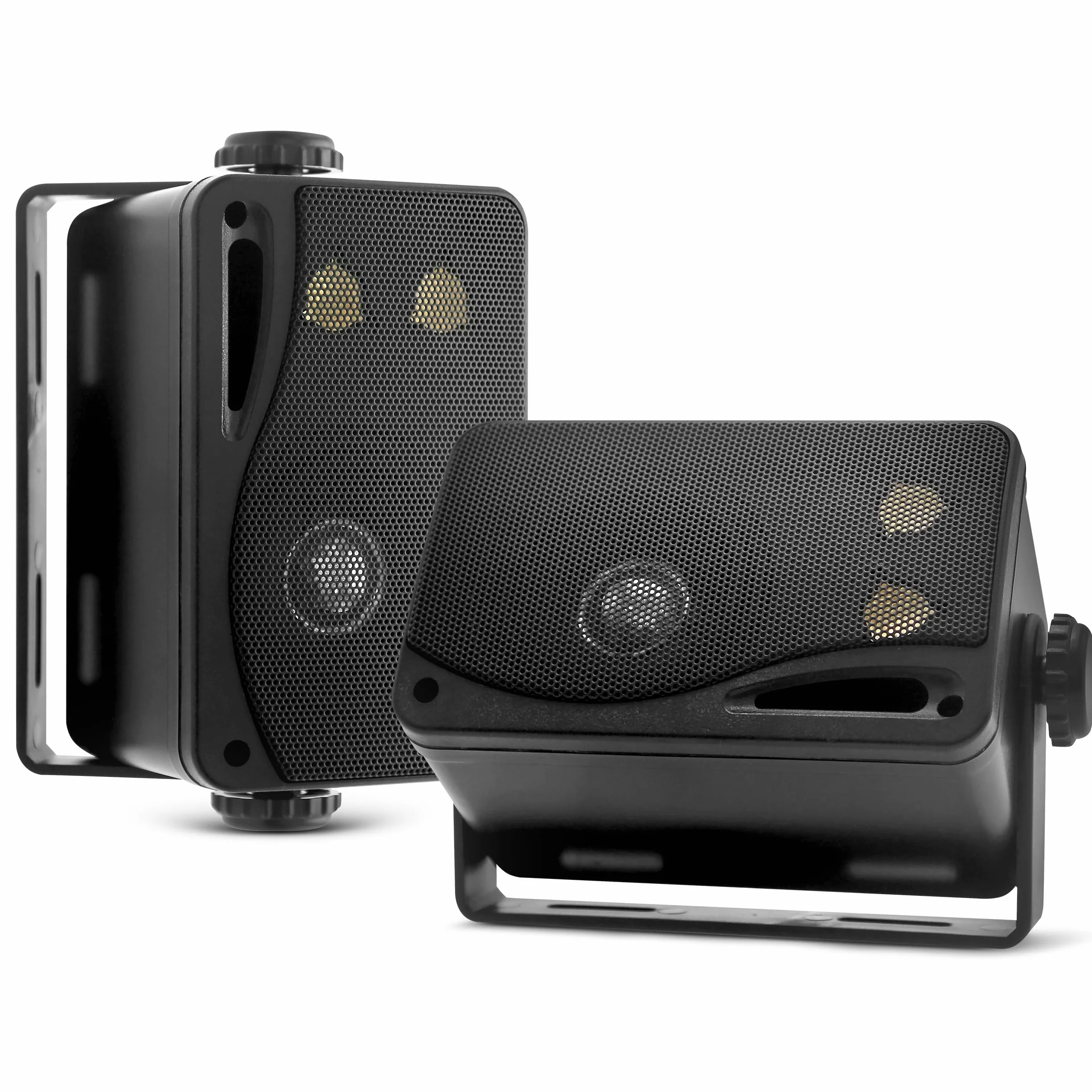 Pyle altavoces de 3 vías 3.5" 200W montaje en pared para barcos piscinas patios