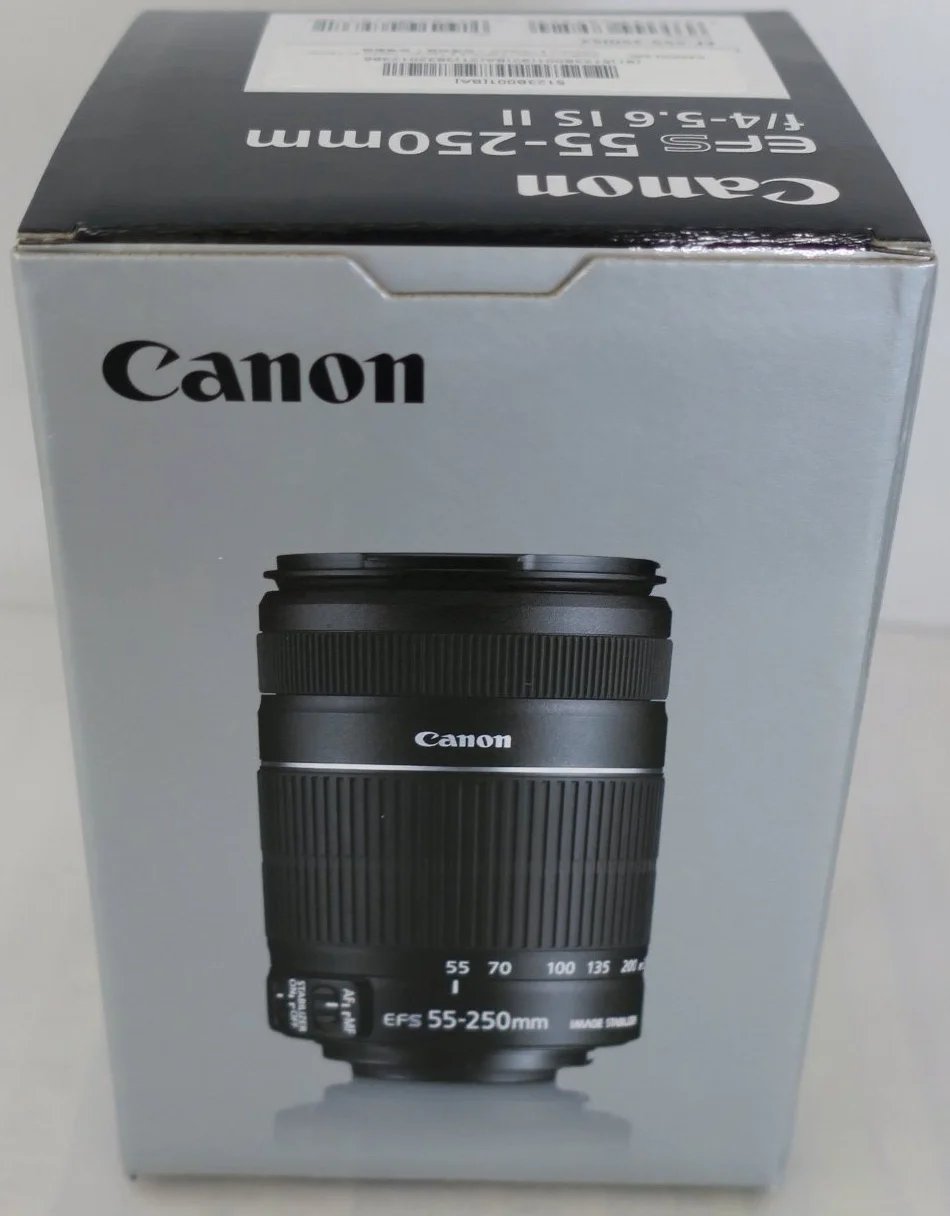 Canon EF-S 55-250mm f/4-5.6 IS II Lens Refurbished