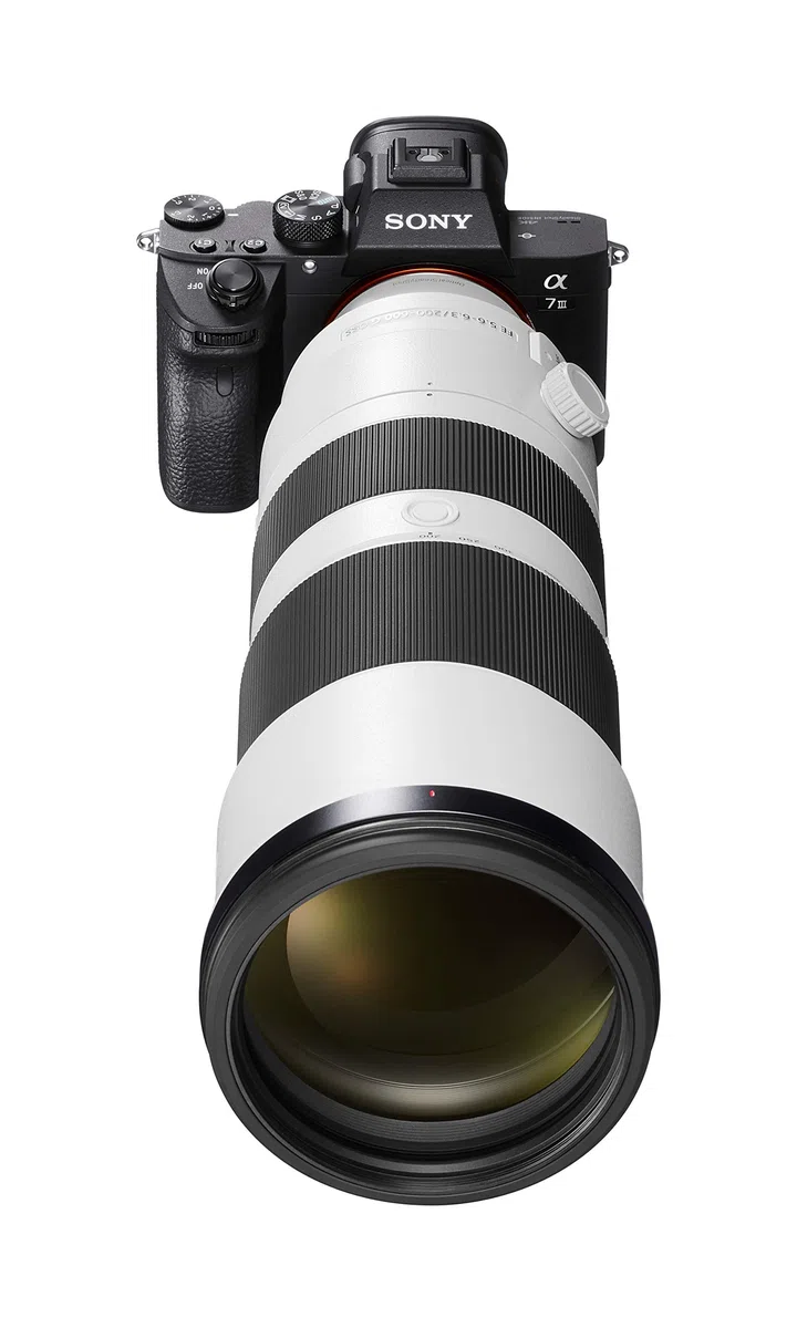 Sony FE 200-600 mm f/5.6-6.3 G OSS - Full-Frame, Zoom, Superteleobjetivo G (SEL200600G)