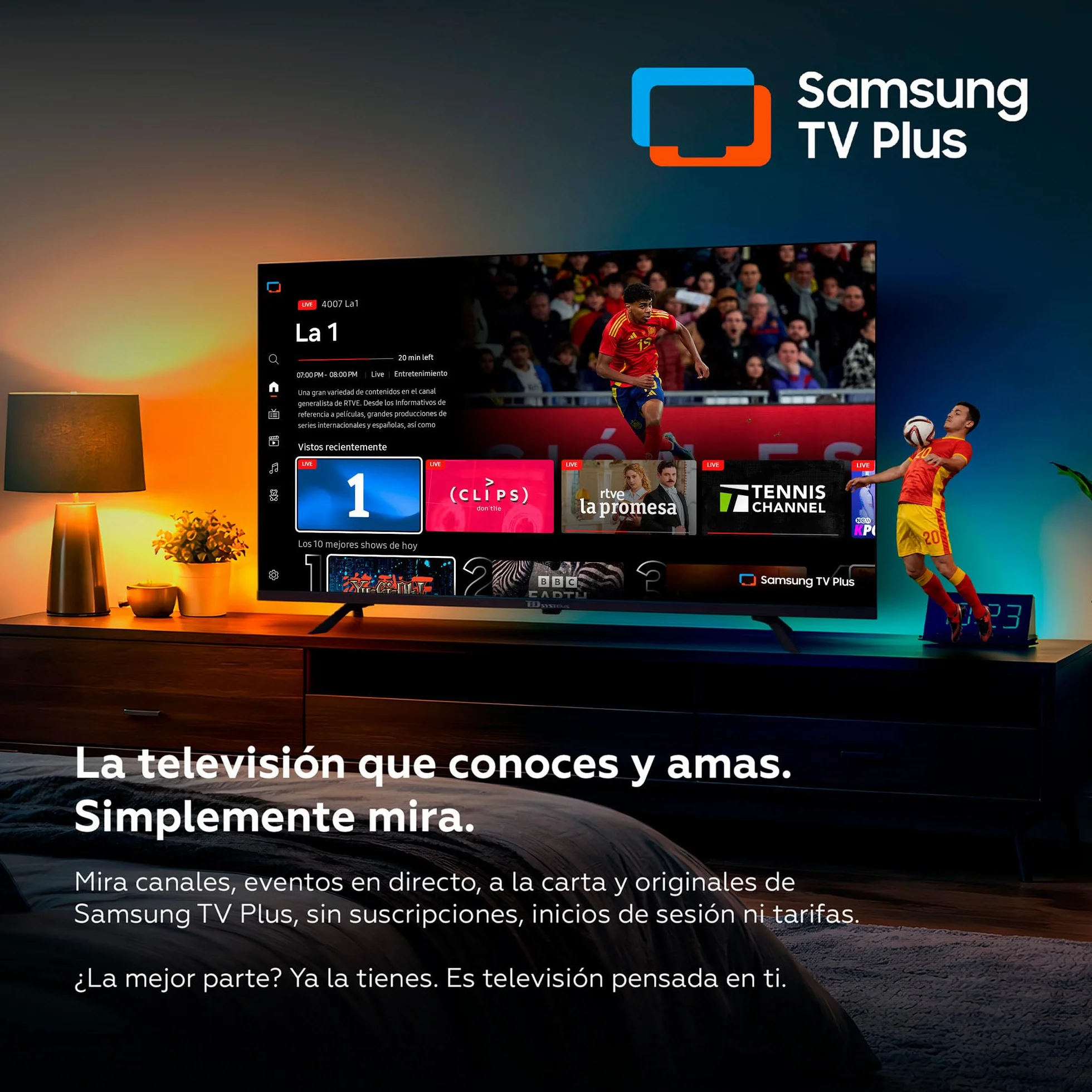 TD Systems Smart TV 40 Pulgadas Full HD Tizen OS 8.0 Powered by Samsung HDR10 Triple Tuner PRIME40C22TIZEN