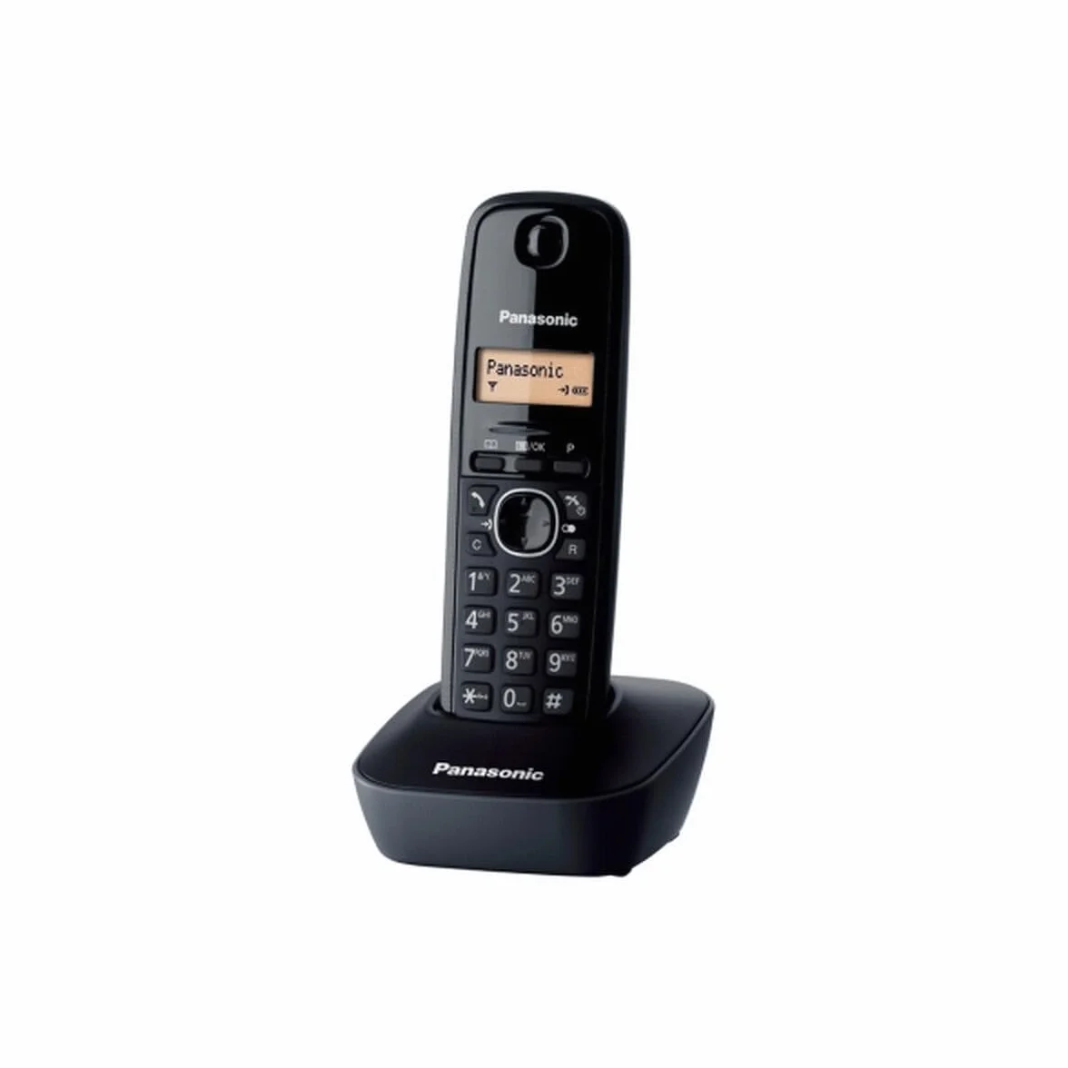 Panasonic KX-TG1611FRH Teléfono Fijo Inalámbrico DECT Negro