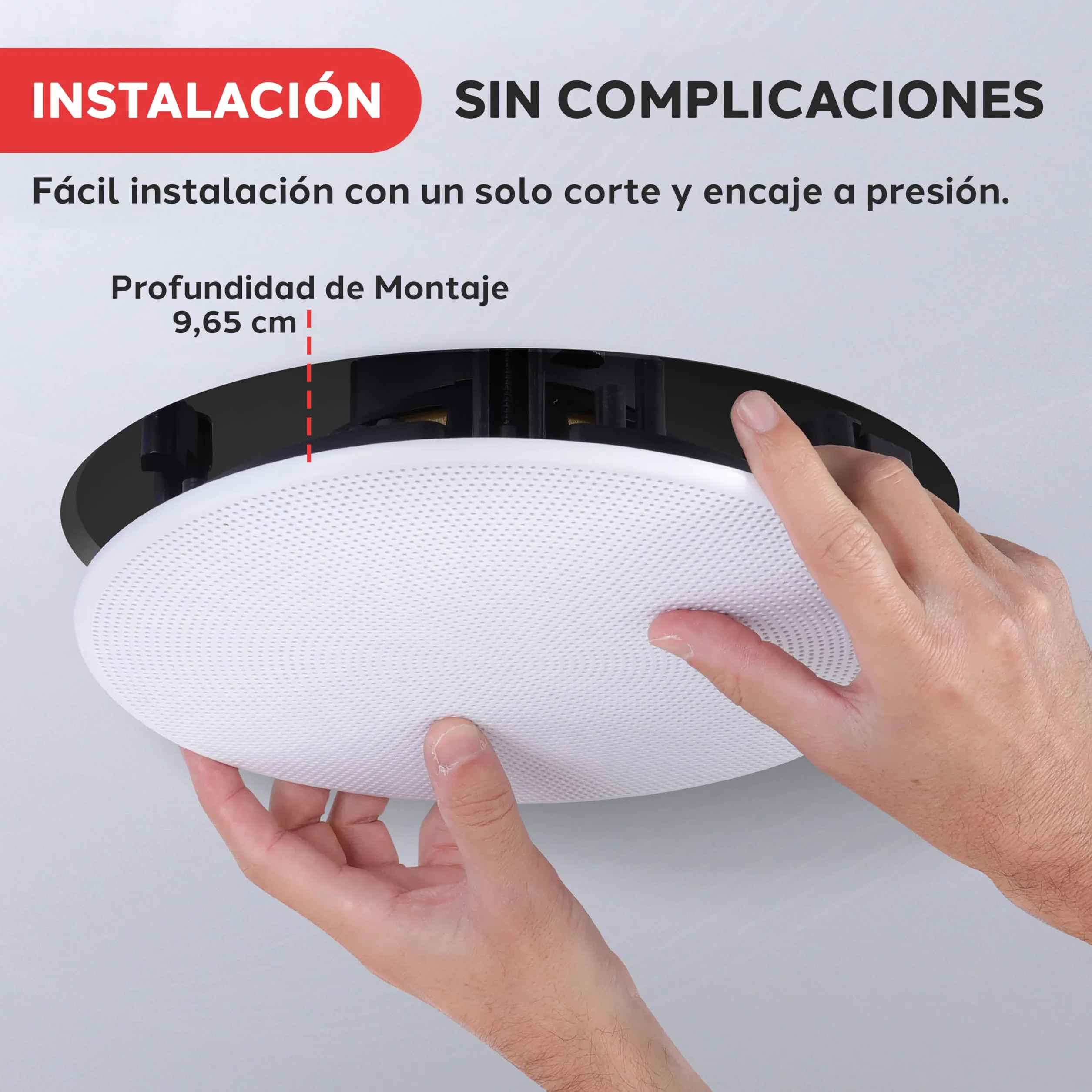 Pyle Altavoces Estéreo 10" 300W 2 Vías Empotrables Techo Pared 35Hz-20kHz