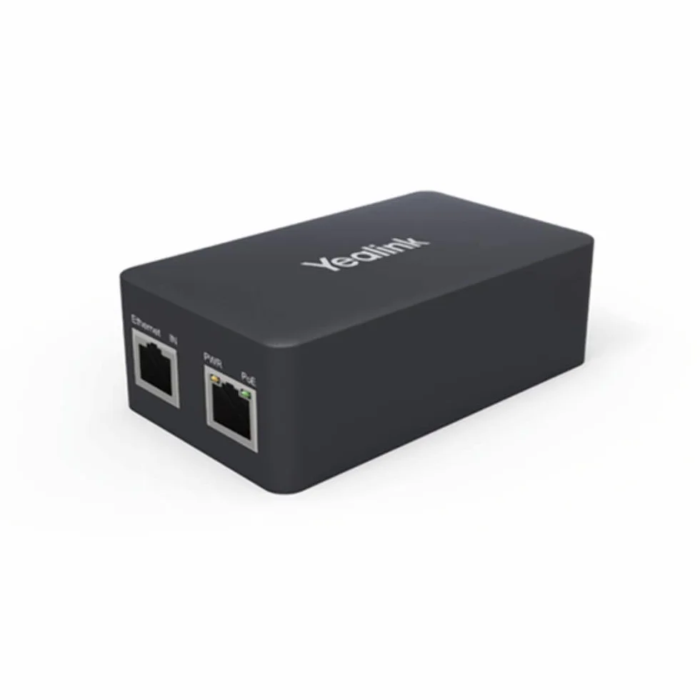 Yealink YLPOE30 Adaptador e inyector de PoE - Adaptador/inyector de PoE (1 Pieza(s))