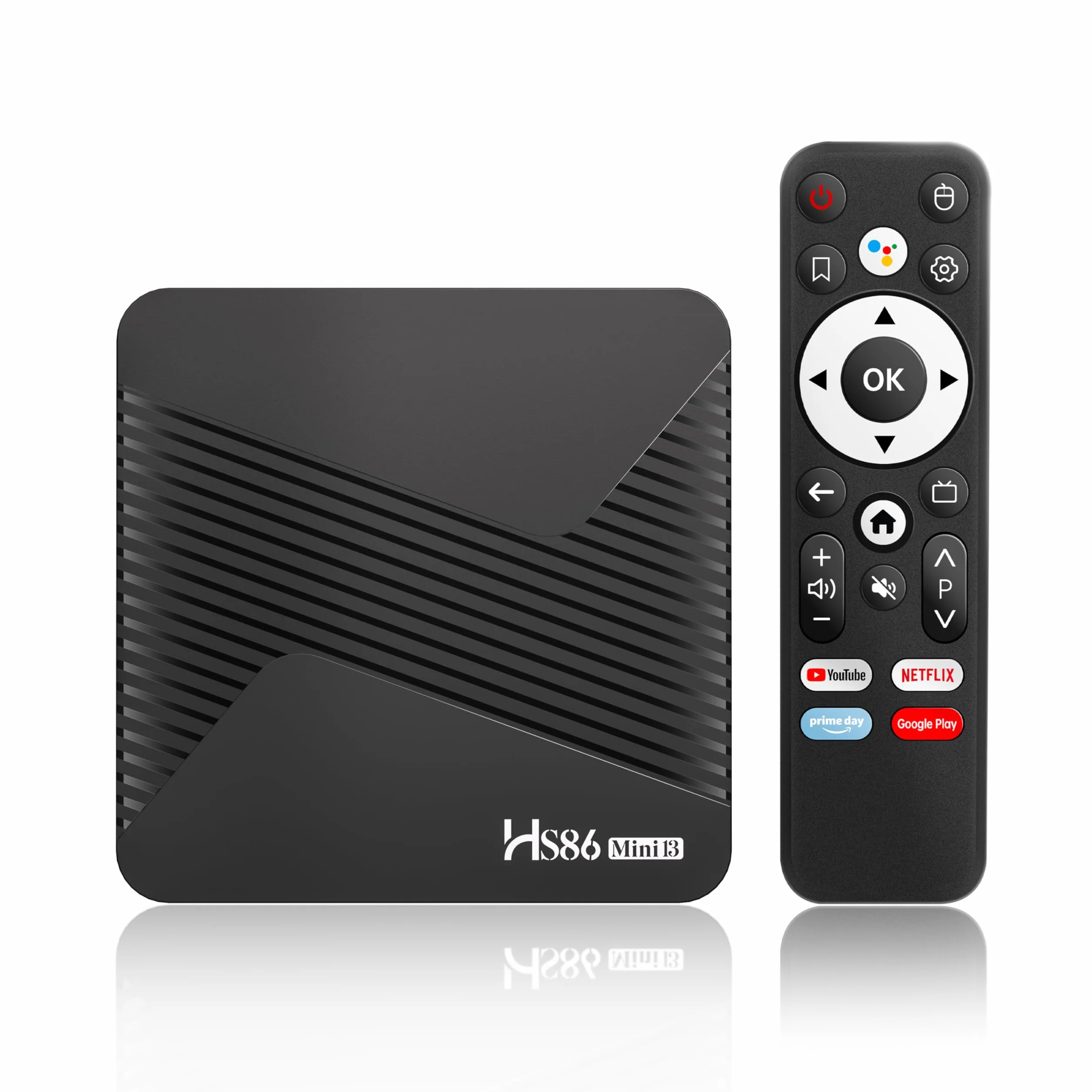 Android 14.0 TV Box, con procesador RK3528A de Cuatro núcleos, 4 GB de RAM y 32 GB de ROM, Compatible con 4K Ultra HD, Wi-Fi 6 de Doble Banda 2,4 GHz/5 GHz y Bluetooth 5.4 Smart TV Box