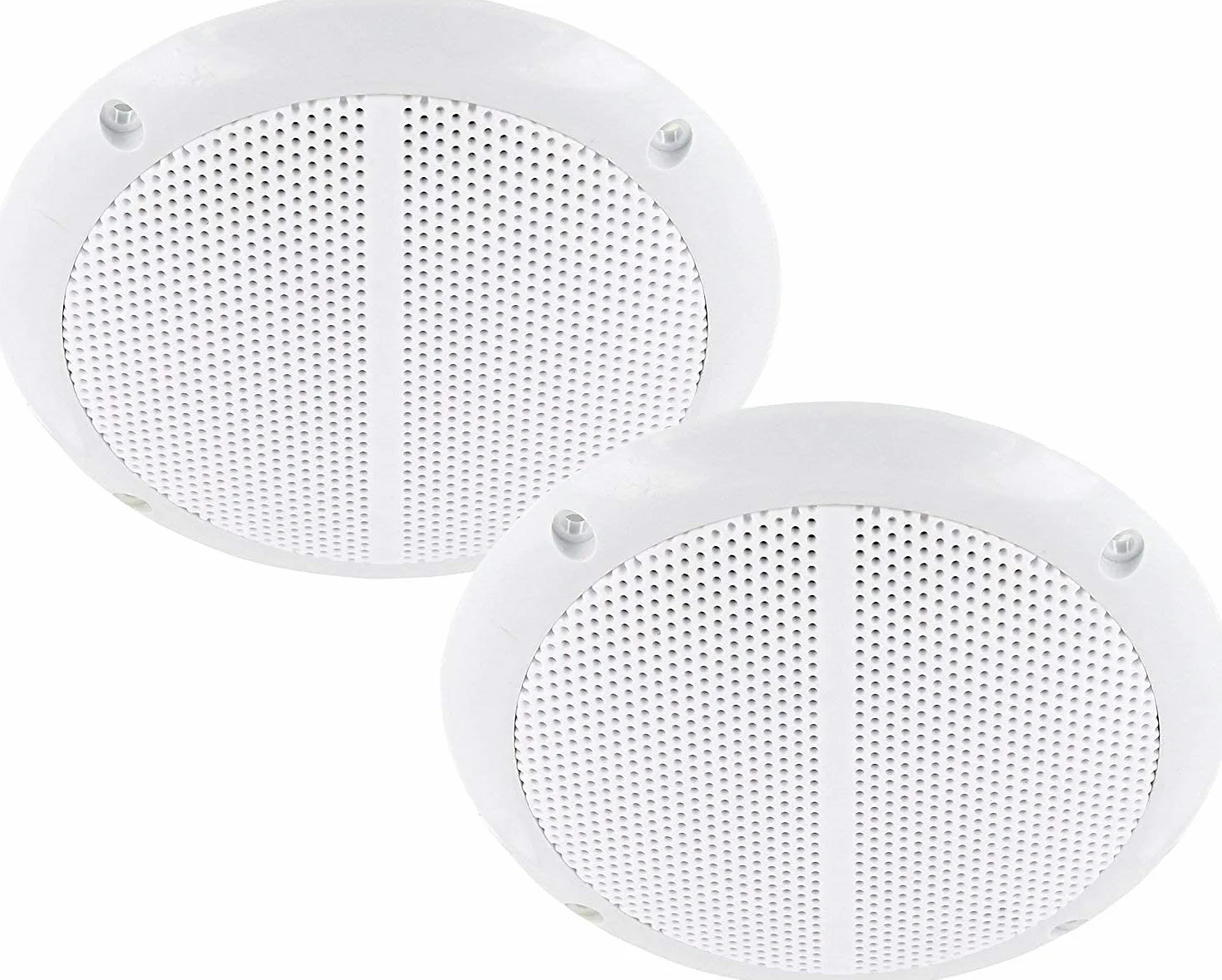 ADAKAT Pack de 2 Altavoces Exteriores Integrados, 20W RMS, 100W de Potencia Musical